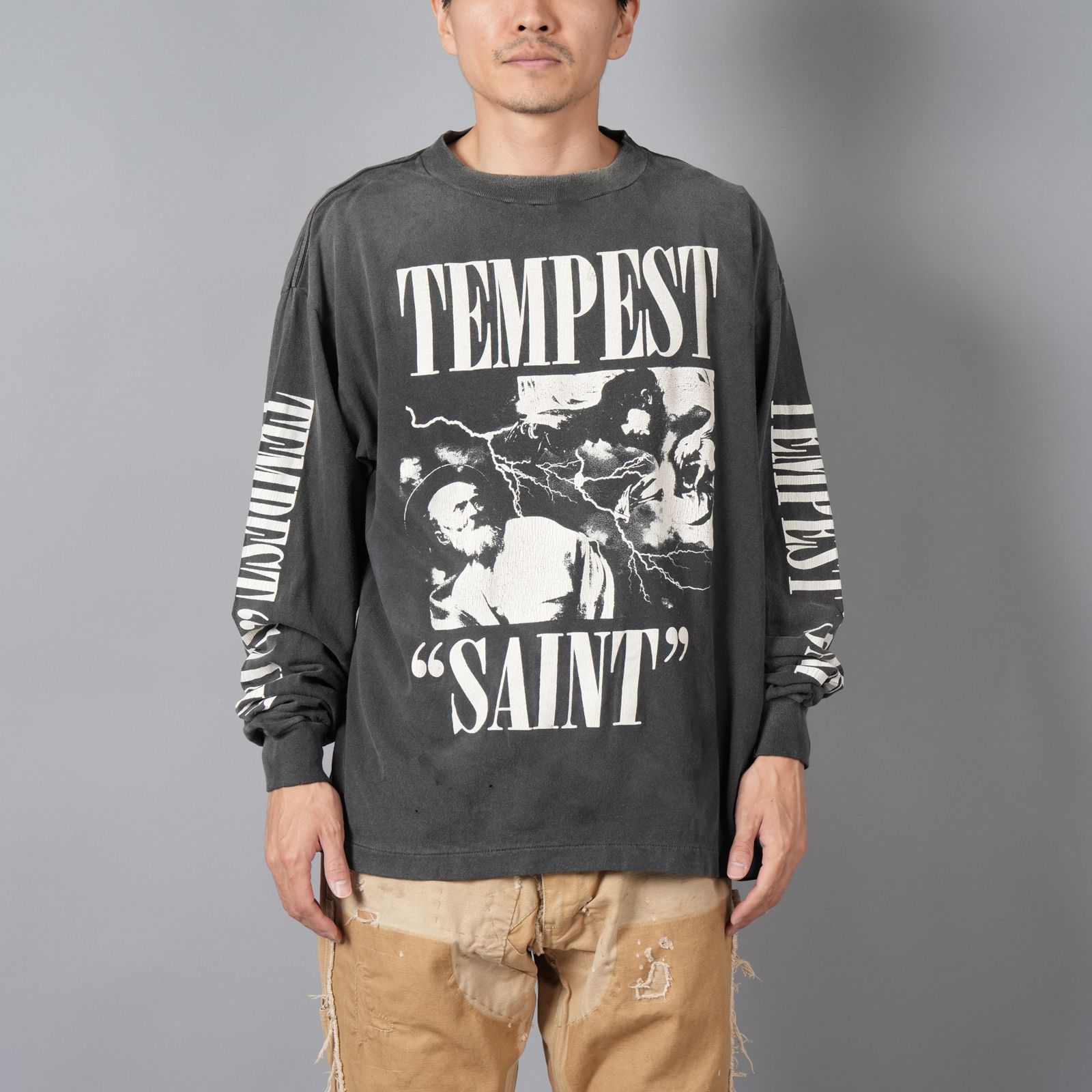 SAINT M×××××× - 【ラスト1点】SM-YS1-0000-011 / LS TEE / TEMPEST