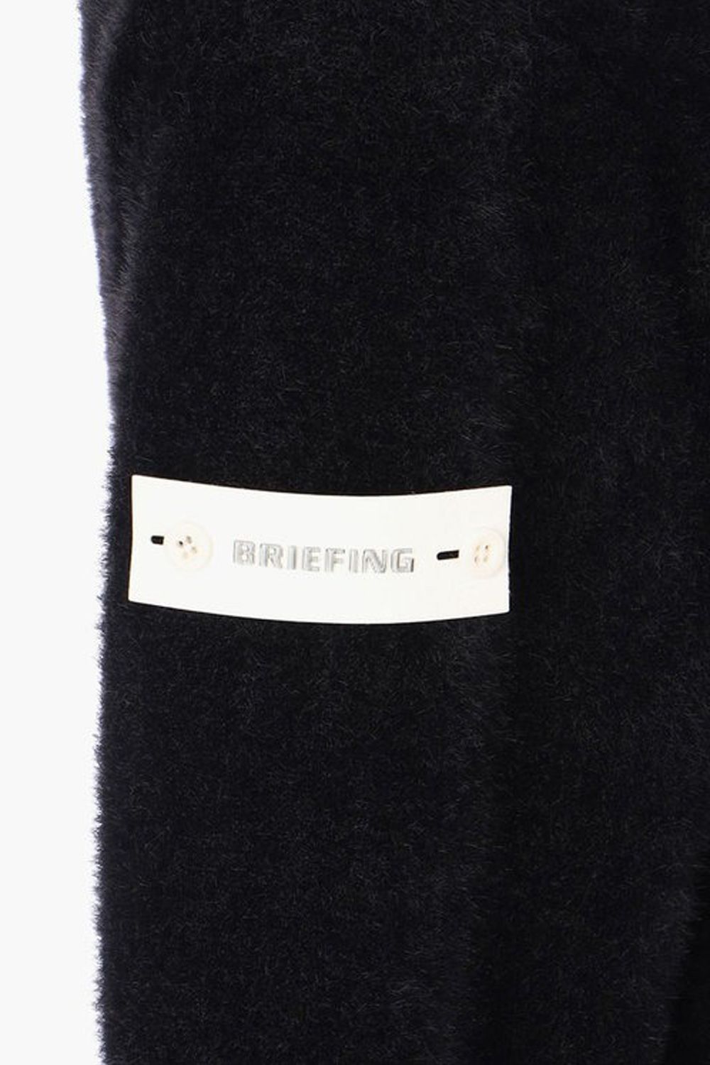 BRIEFING - 【25AW】【レディース】WS SHAGGY LOGO TURTLENECK KNIT