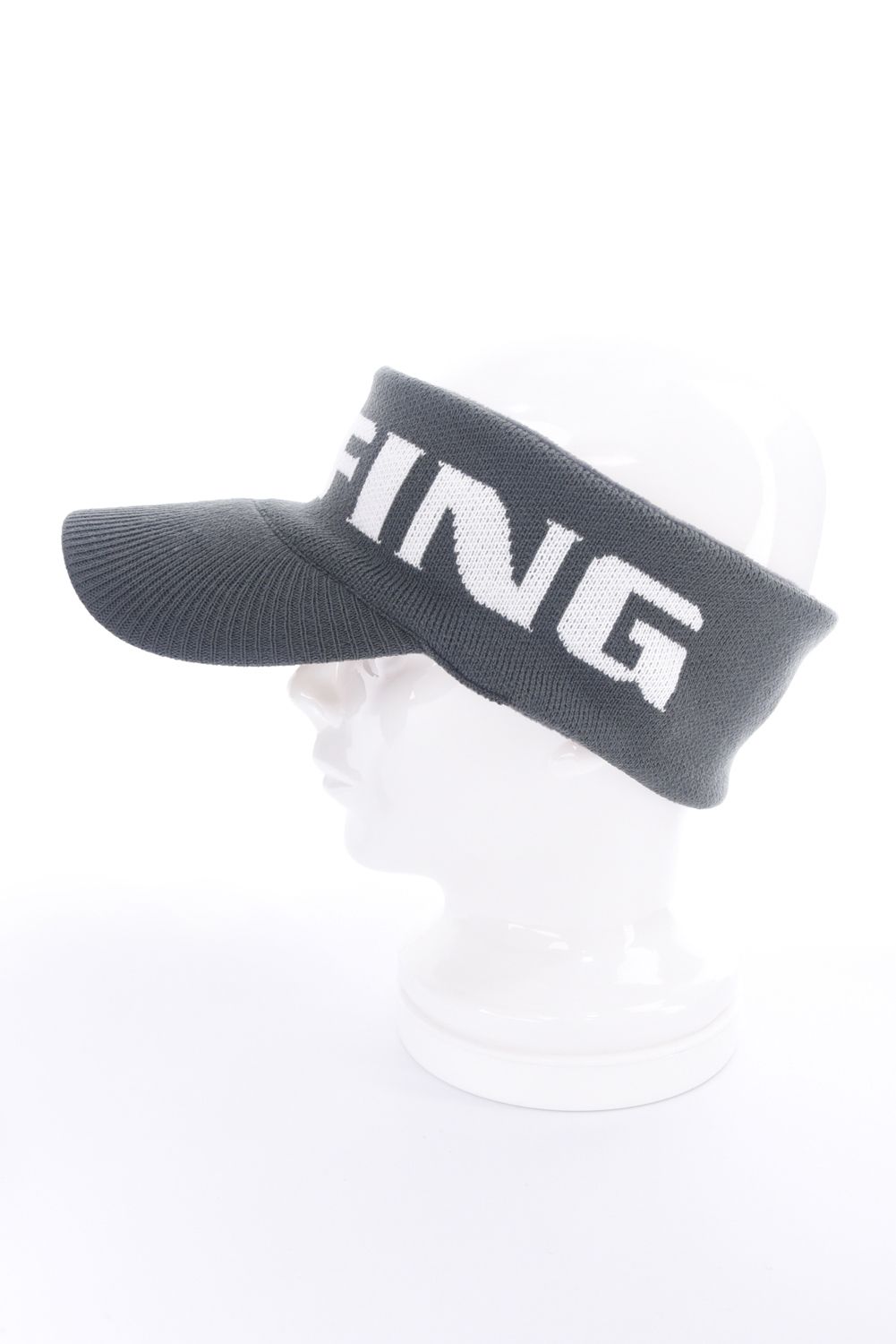BRIEFING - KNIT VISOR / ブランドロゴジャカード ニットサンバイザー