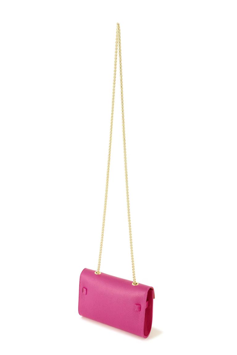PINKY&DIANNE - チェーンハンドバッグ（ピンク）牛革 / 長財布収納可
