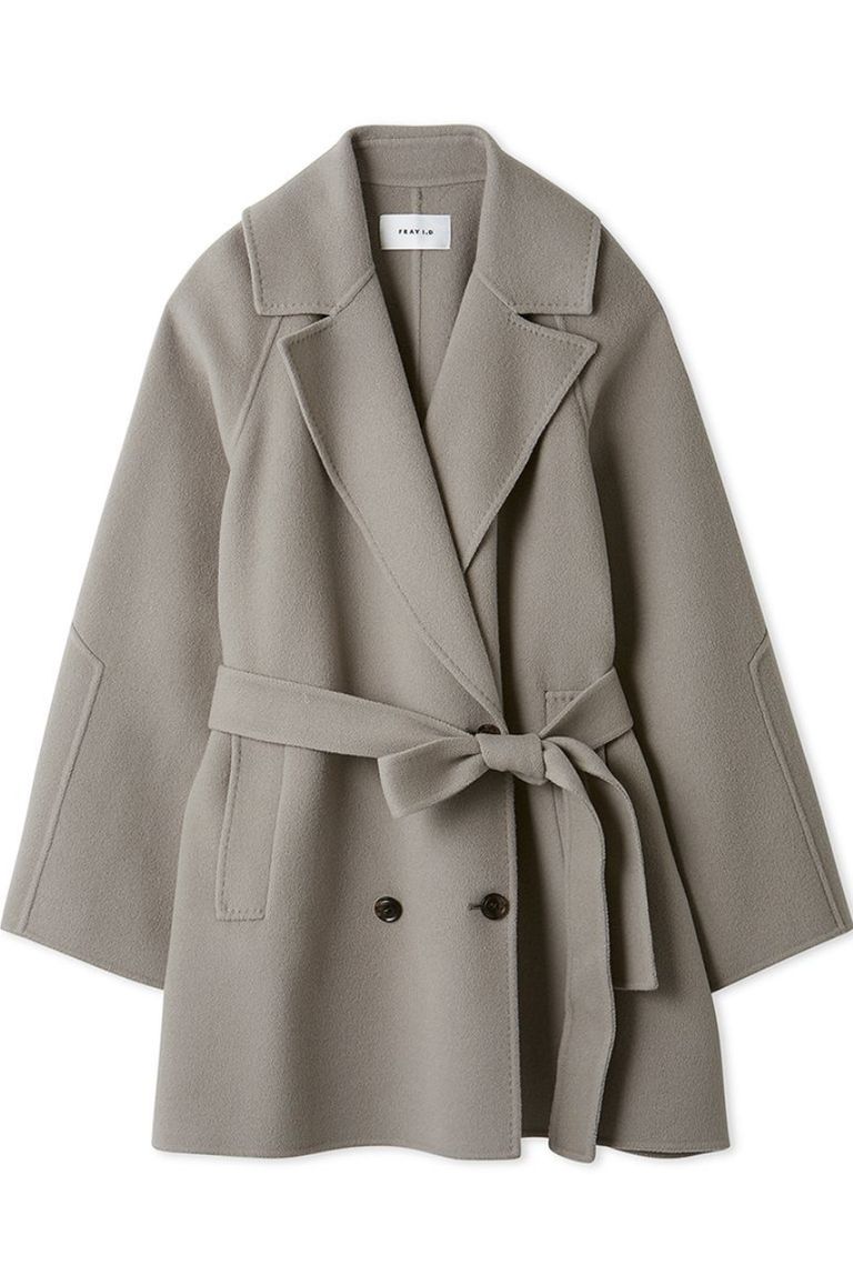 FRAY I.D - ウールリバーミドルコート (GBEG) 羊毛 / 軽量 / スコッチ