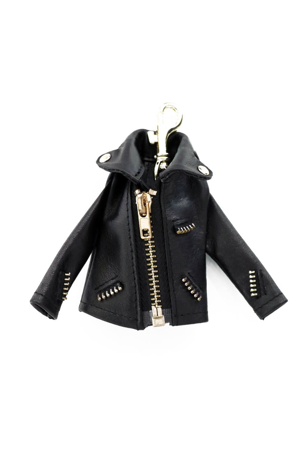 Moon age Devilment - laid-back別注 レザーライダースキーホルダー