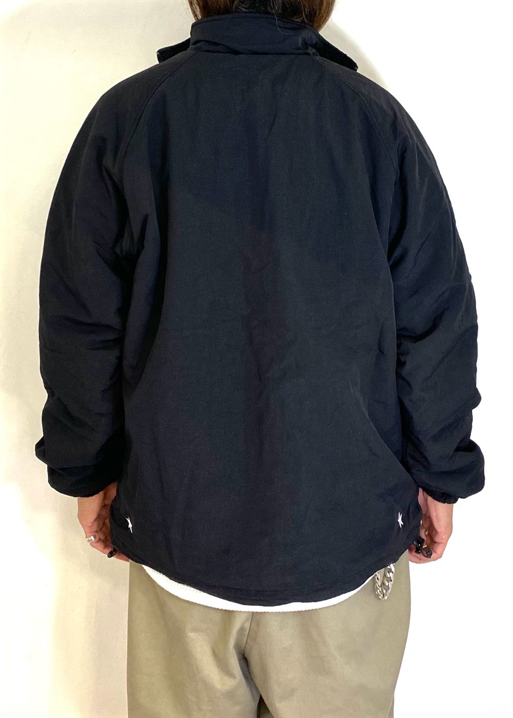 M&M CUSTOM PERFORMANCE - Reversible Stand Collar Jacket (BLACK