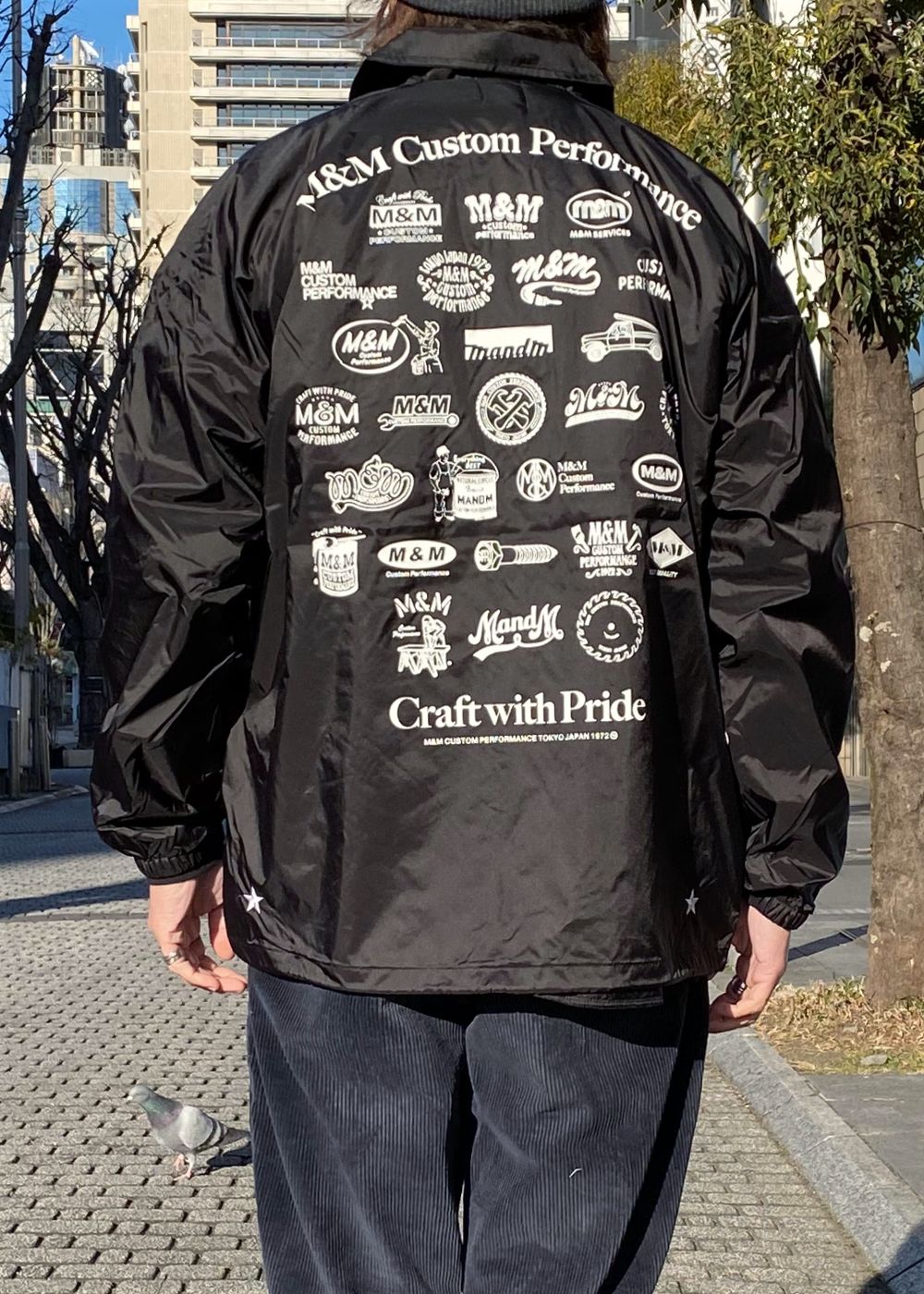 M&M CUSTOM PERFORMANCE - BOA COACH JACKET (BLACK) / ボア ライナー