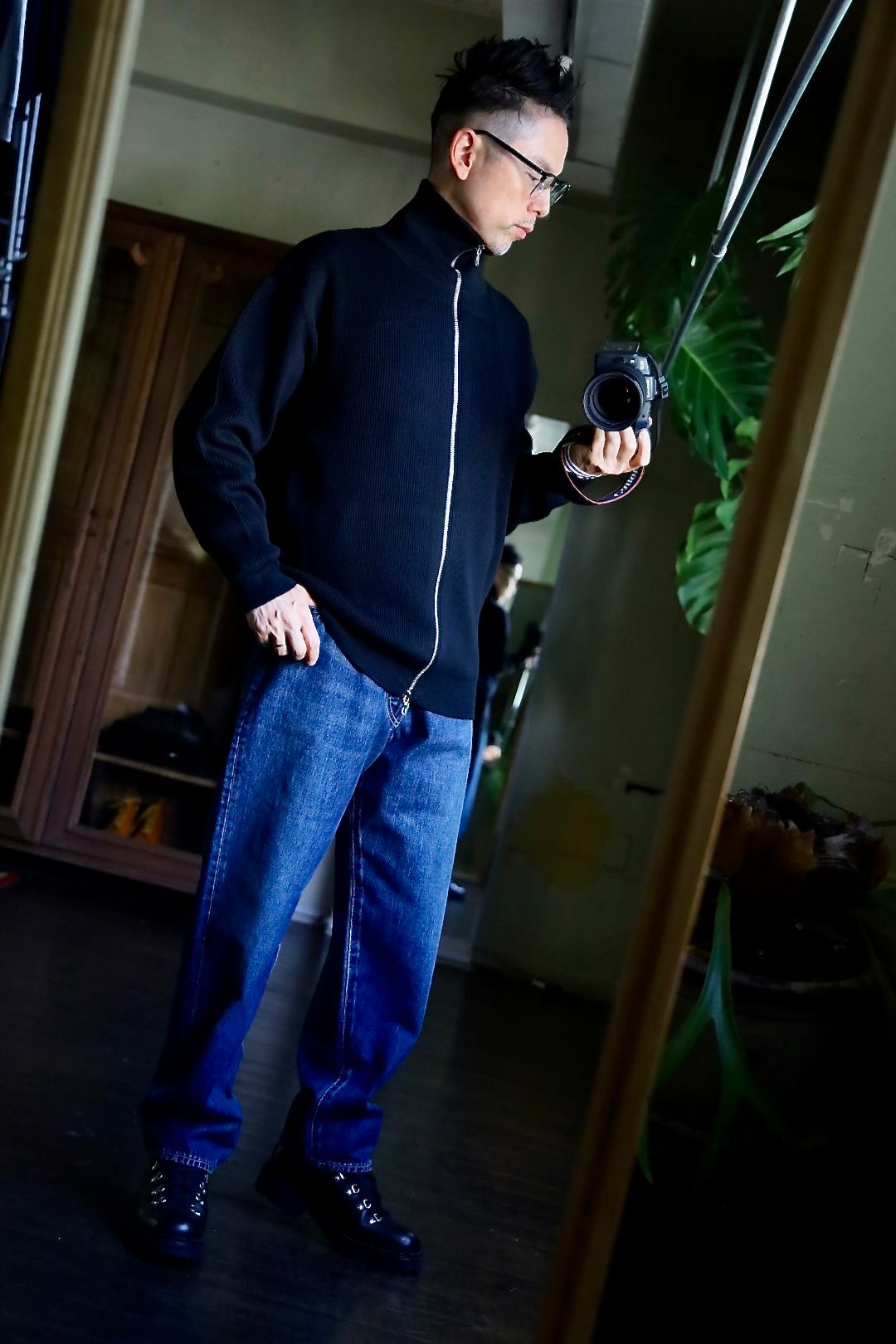 Graphpaper - グラフペーパー24AW High Density Drivers Knit(GU243