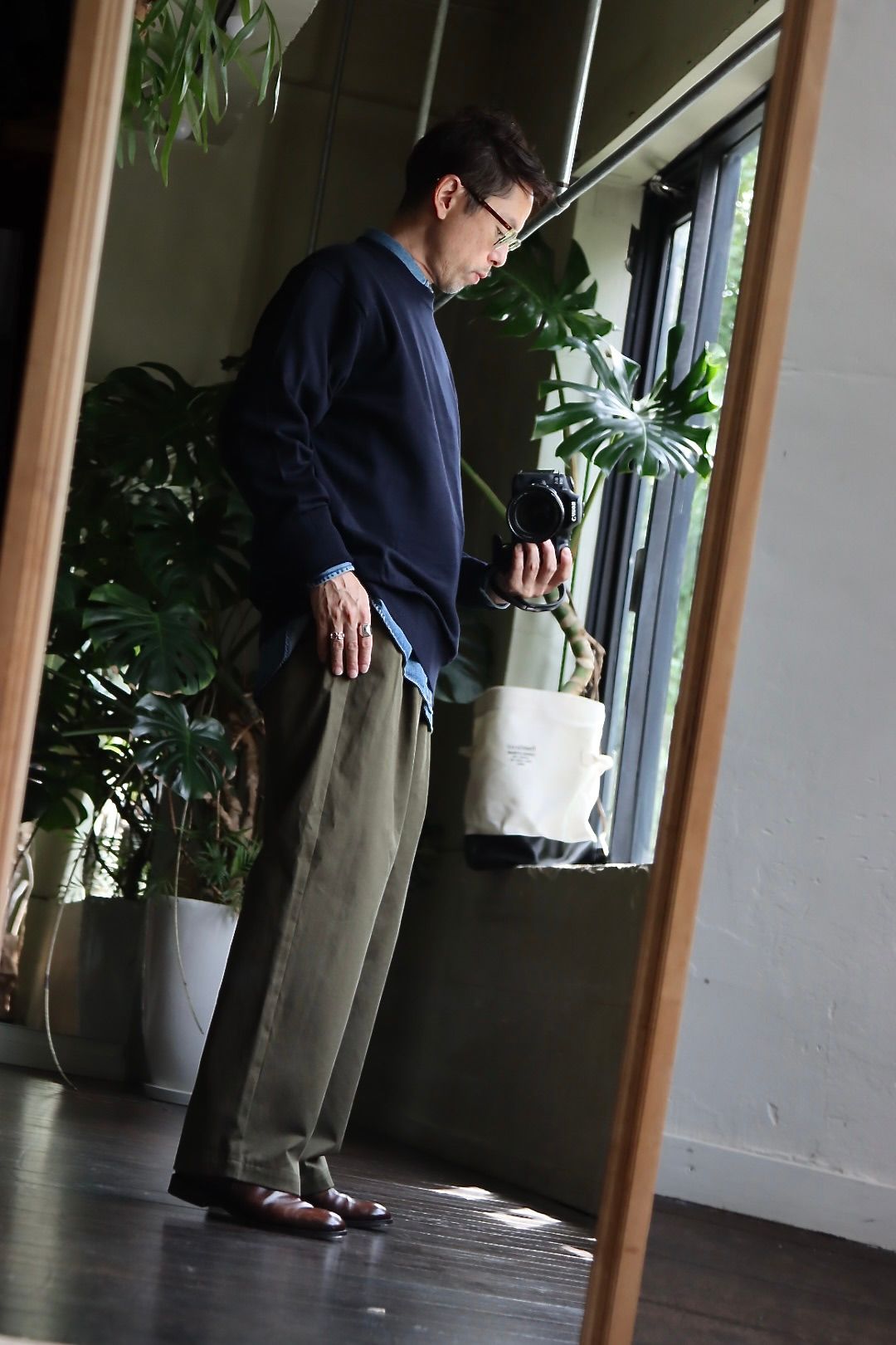 A.PRESSE - アプレッセ22FW L/S Knit T-Shirt (22AAP-03-02H)NAVY | MARK