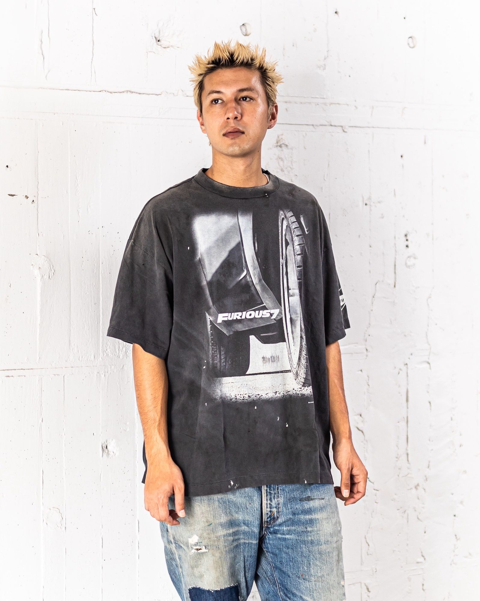 SAINT M×××××× - セントマイケル Tシャツ FURIOUSFF_SS TEE(SM-HR1