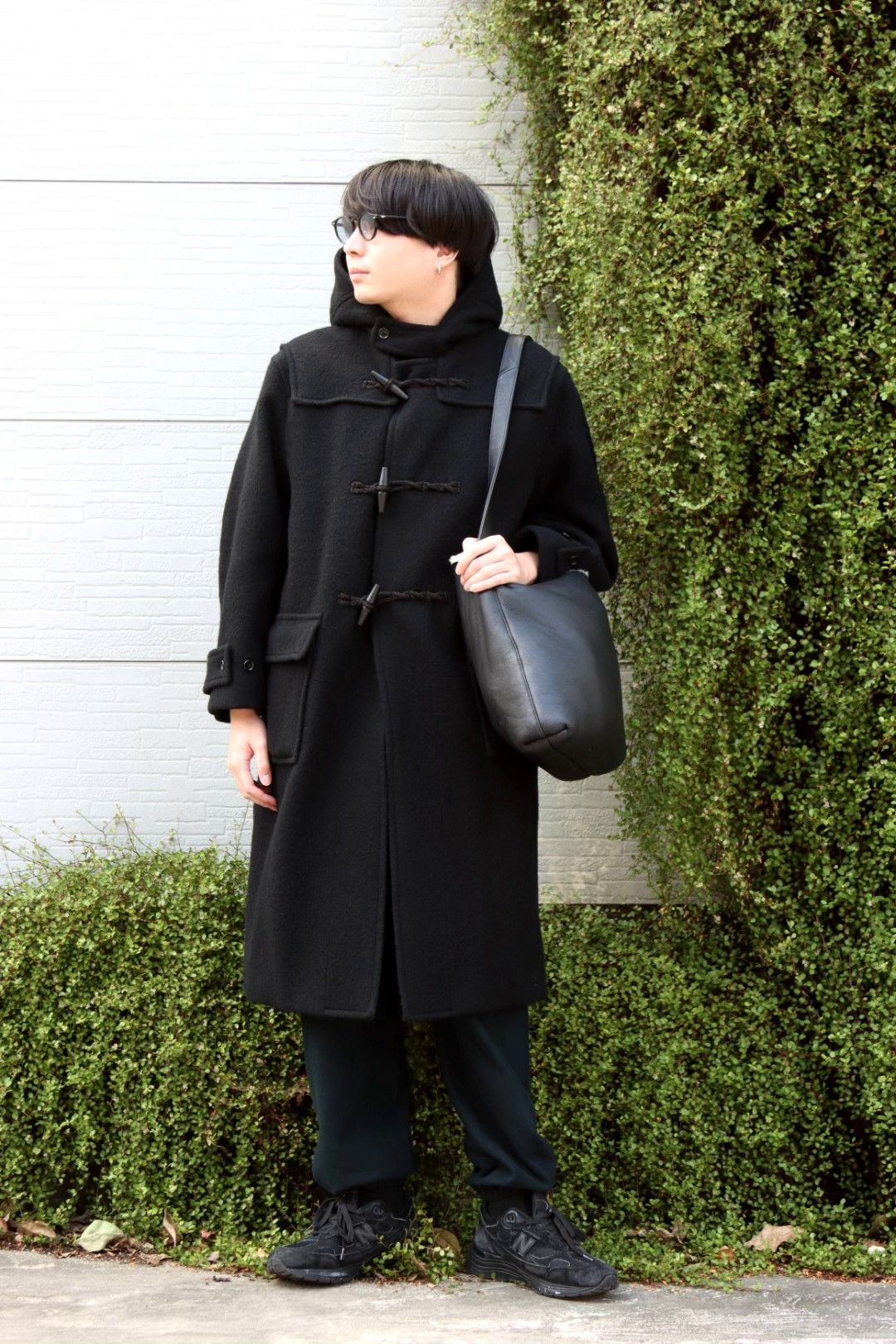 blurhmsROOTSTOCK Wool Melton Duffle Coat style.2020.10.10 | 2837