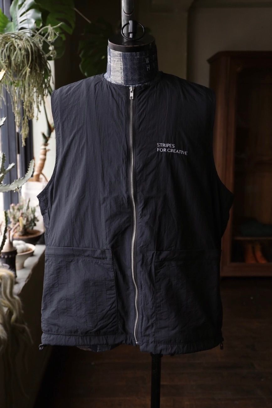 Stripes For Creative - S.F.C 25SS エスエフシー STITCHED ZIP VEST
