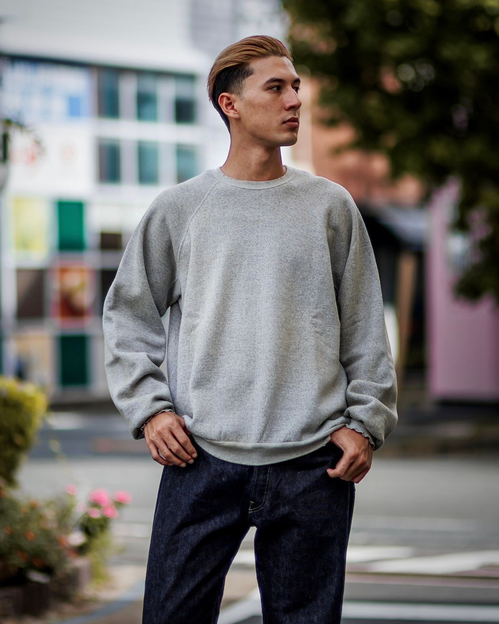 A.PRESSE - アプレッセ Vintage Sweatshirt(24AAP-05-10K)ASH GRAY☆9