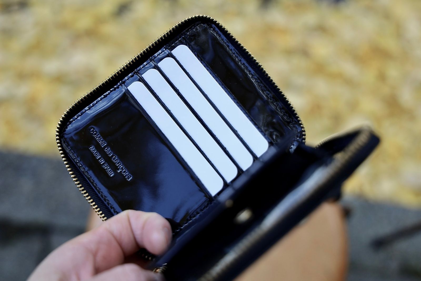 Wallet COMME des GARCONS - コムデギャルソン 財布 REVERSED HEM 2