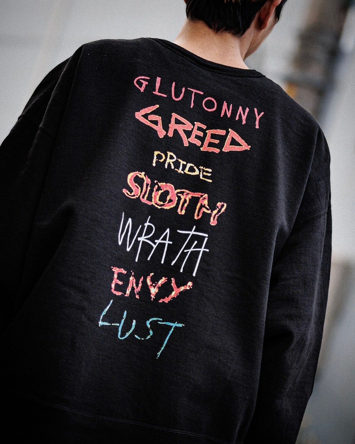 SAINT M×××××× - セントマイケル25SS SEVEN DEADLY CRW N SWT(SM-HR8