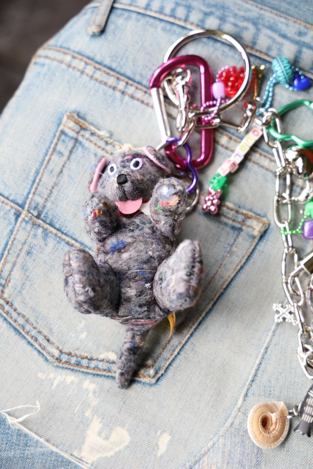 doublet - ダブレット25AW KEY CHAIN WITH DOG DOLL(25AW91AC36) MULTI