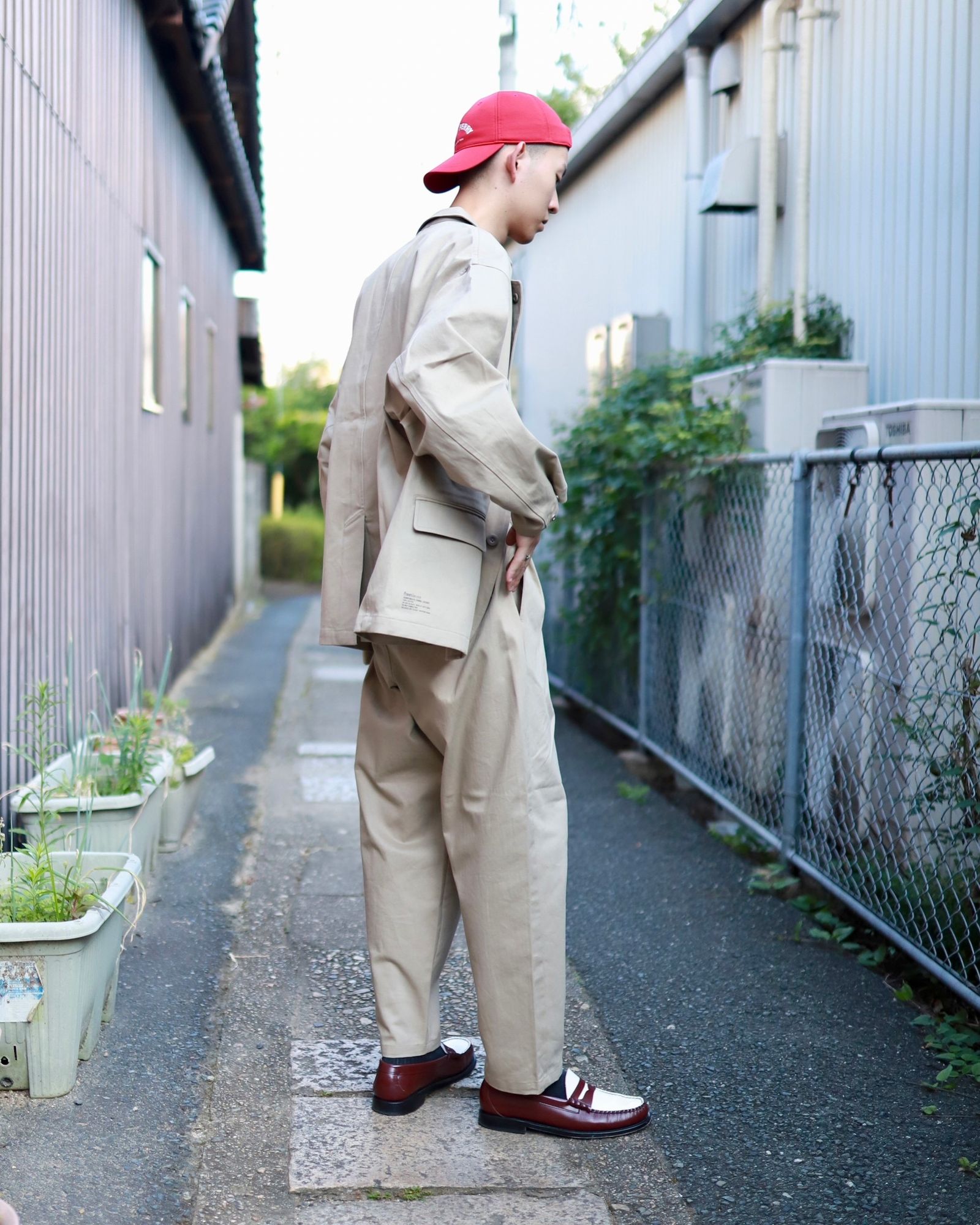 FreshService フレッシュサービス 23AW CORPORATE CHINO セットアップ