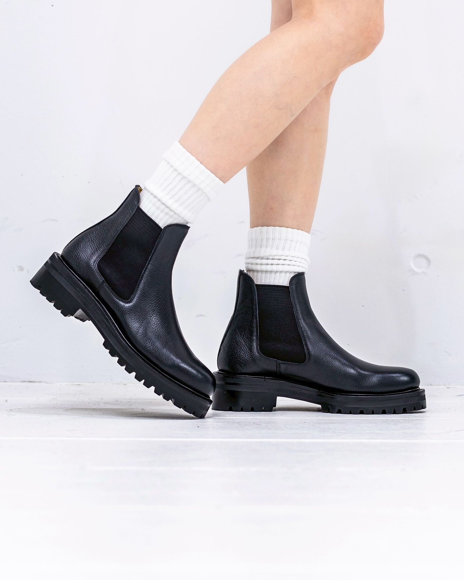 FOOTWORKS - FOOTWORKSフットワークス サイドゴアブーツ WOMENS Side