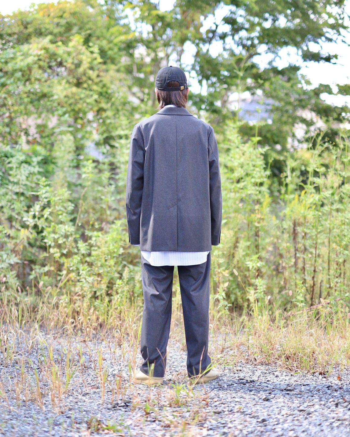 ATON エイトン 23AW MERINO COLLEGE FLANNEL セットアップスタイル