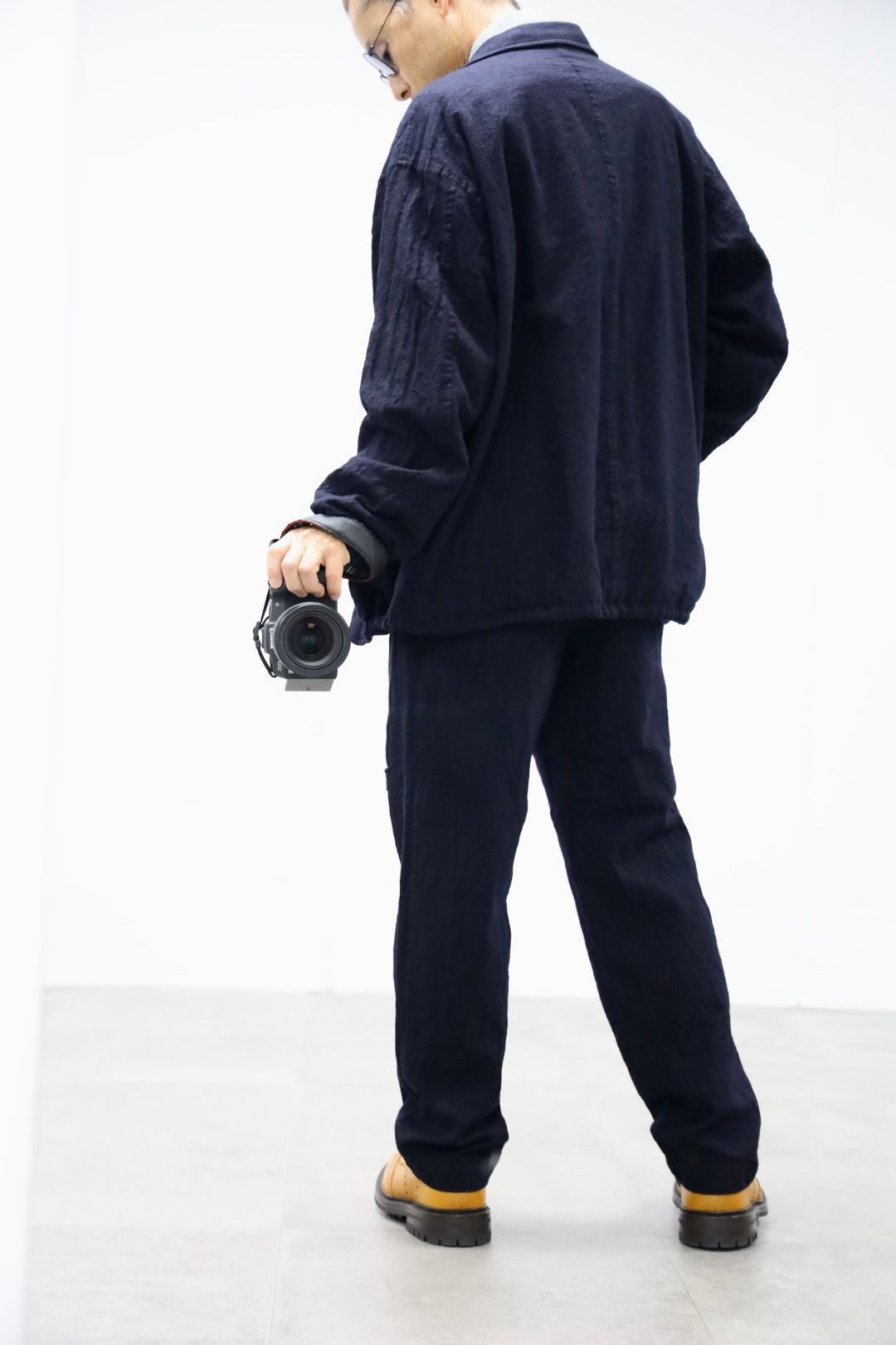 COMME des GARCONS HOMME - コムデギャルソンオム25FWウールサージ製品