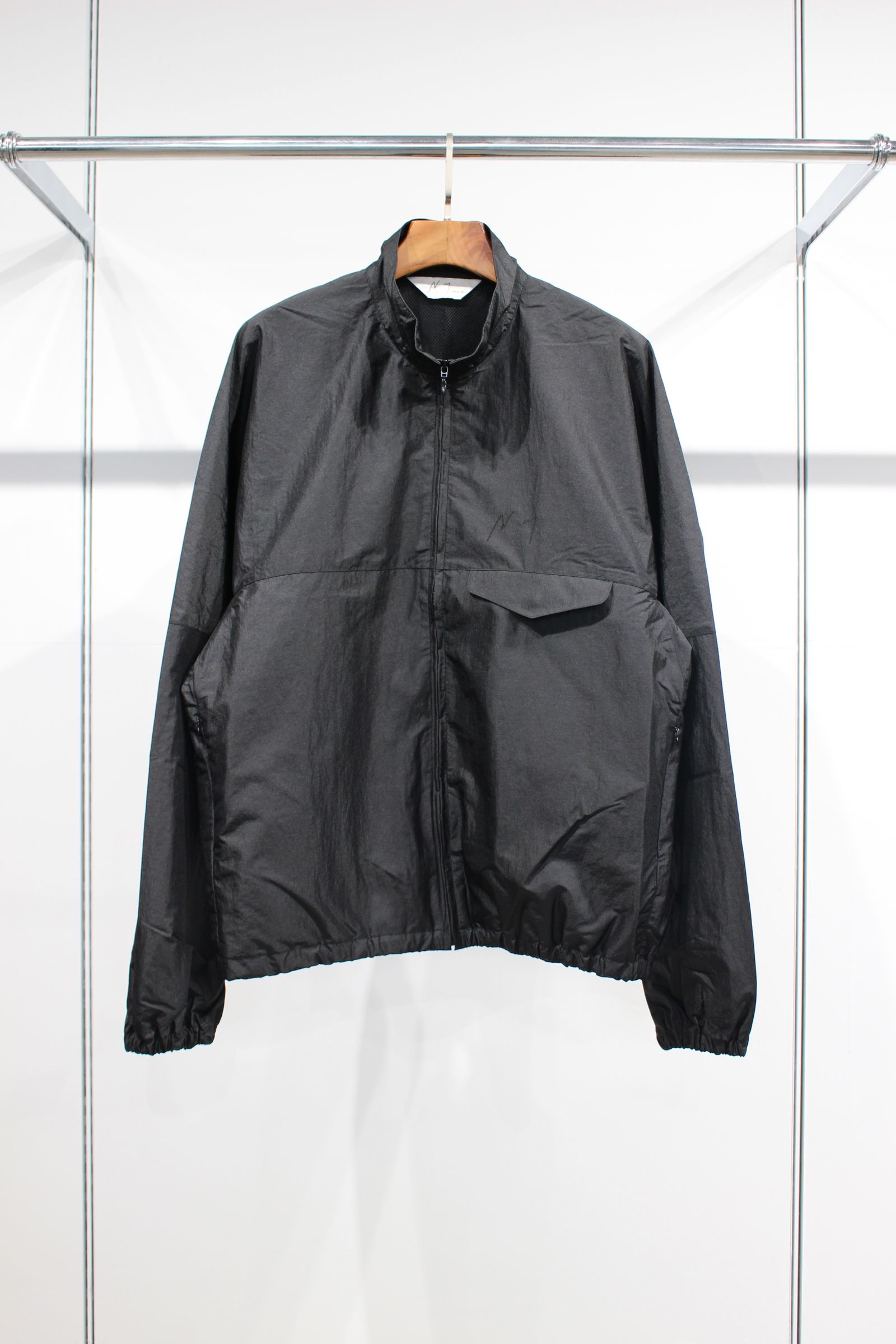 ANCELLM - NYLON KIMONO BLOUSON/BLACK | NapsNote