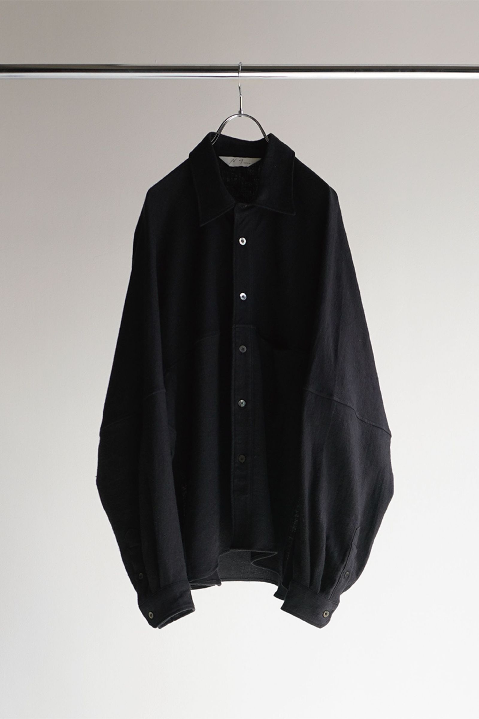 ANCELLM - W/L KIMONO SHIRT/BLACK | NapsNote