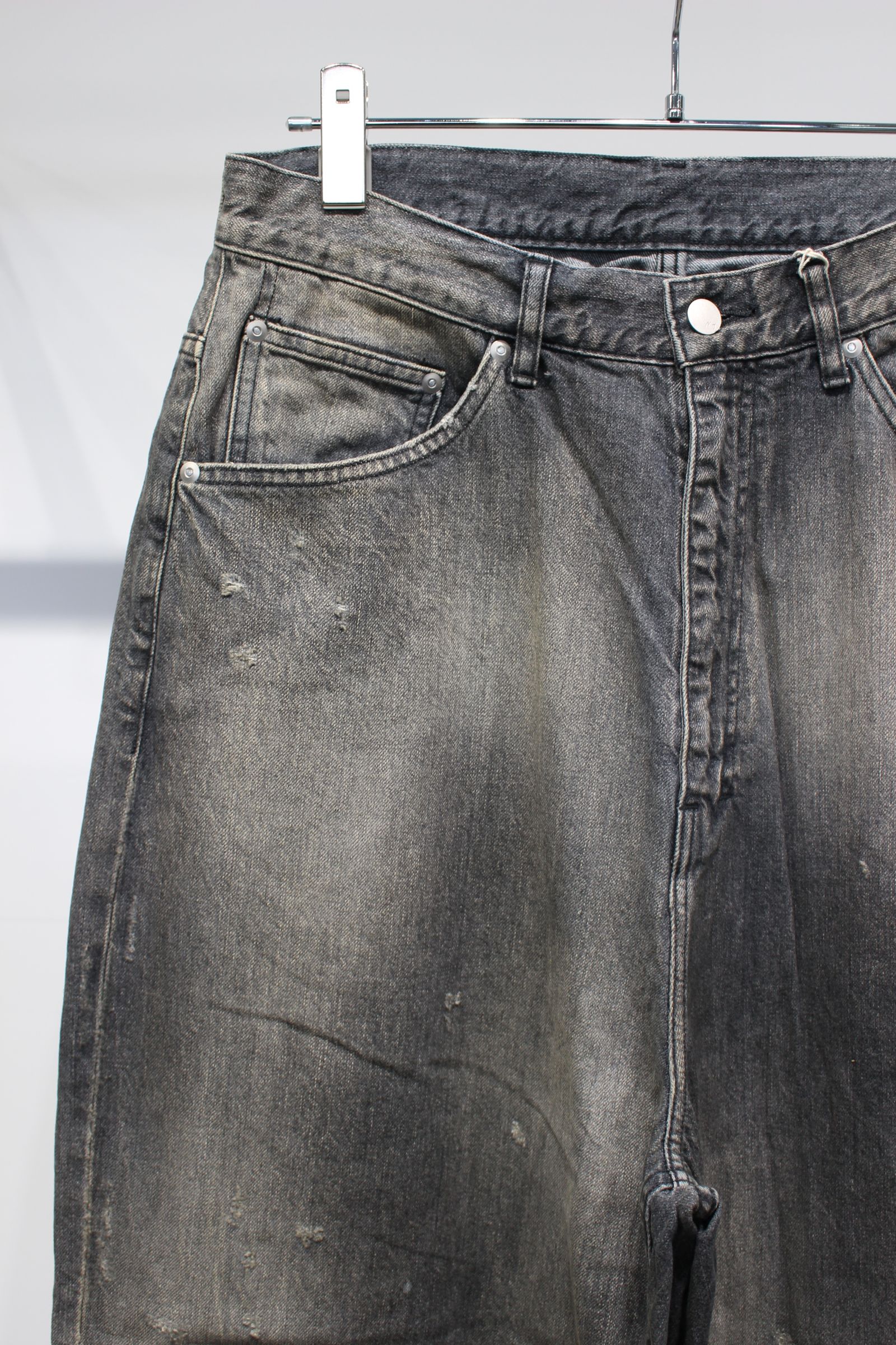 ANCELLM - #05 AGING01 | BLACK | デニムパンツ | NapsNote