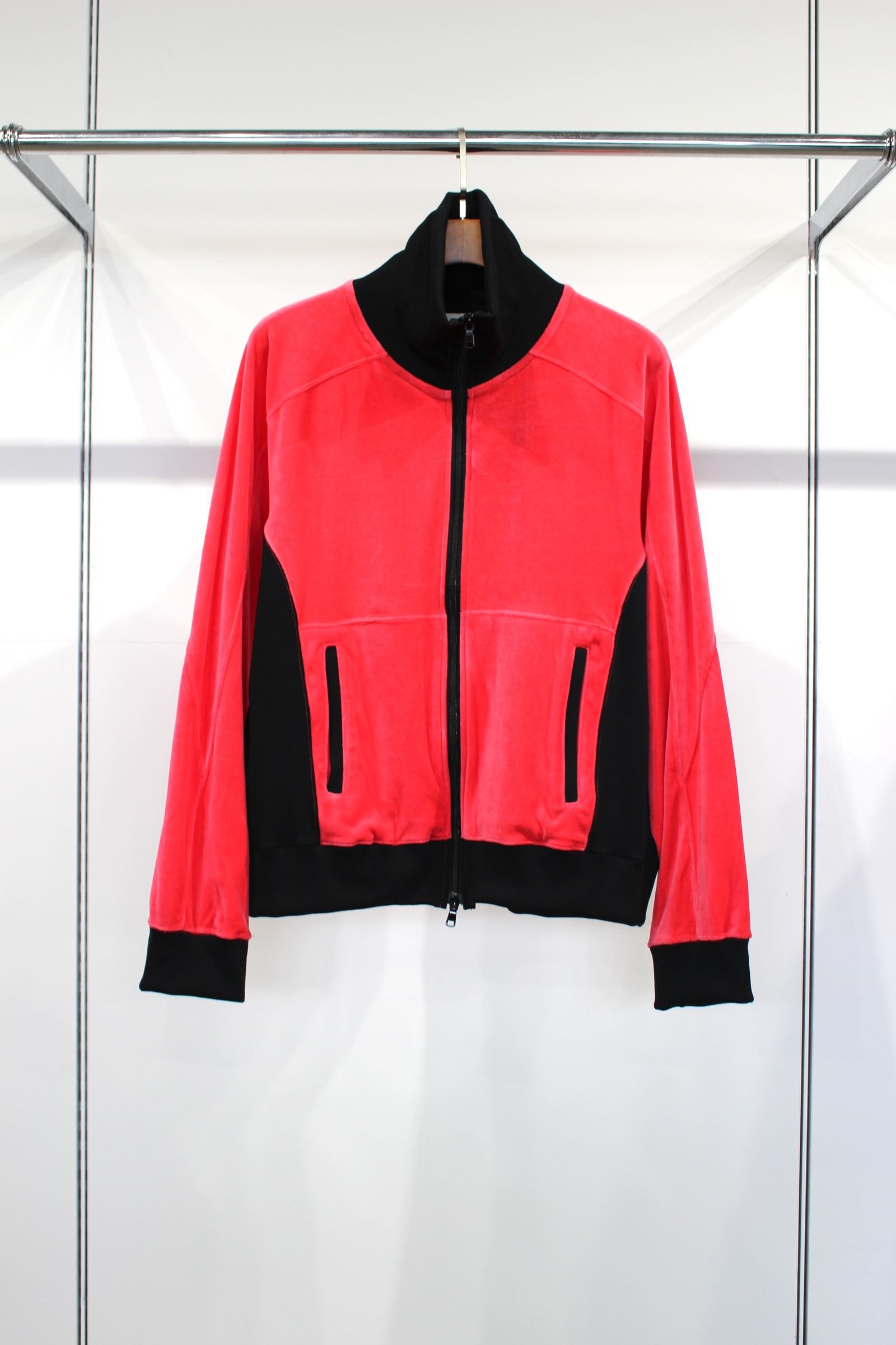 ANCELLM - VELOUR SWITCHING JACKET | PINK | ジャケット | NapsNote