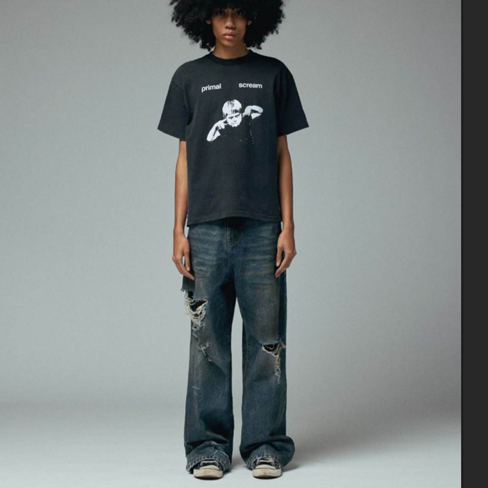 Basketcase - PRIMAL SCREAM, t-shirt Vintage Black | River