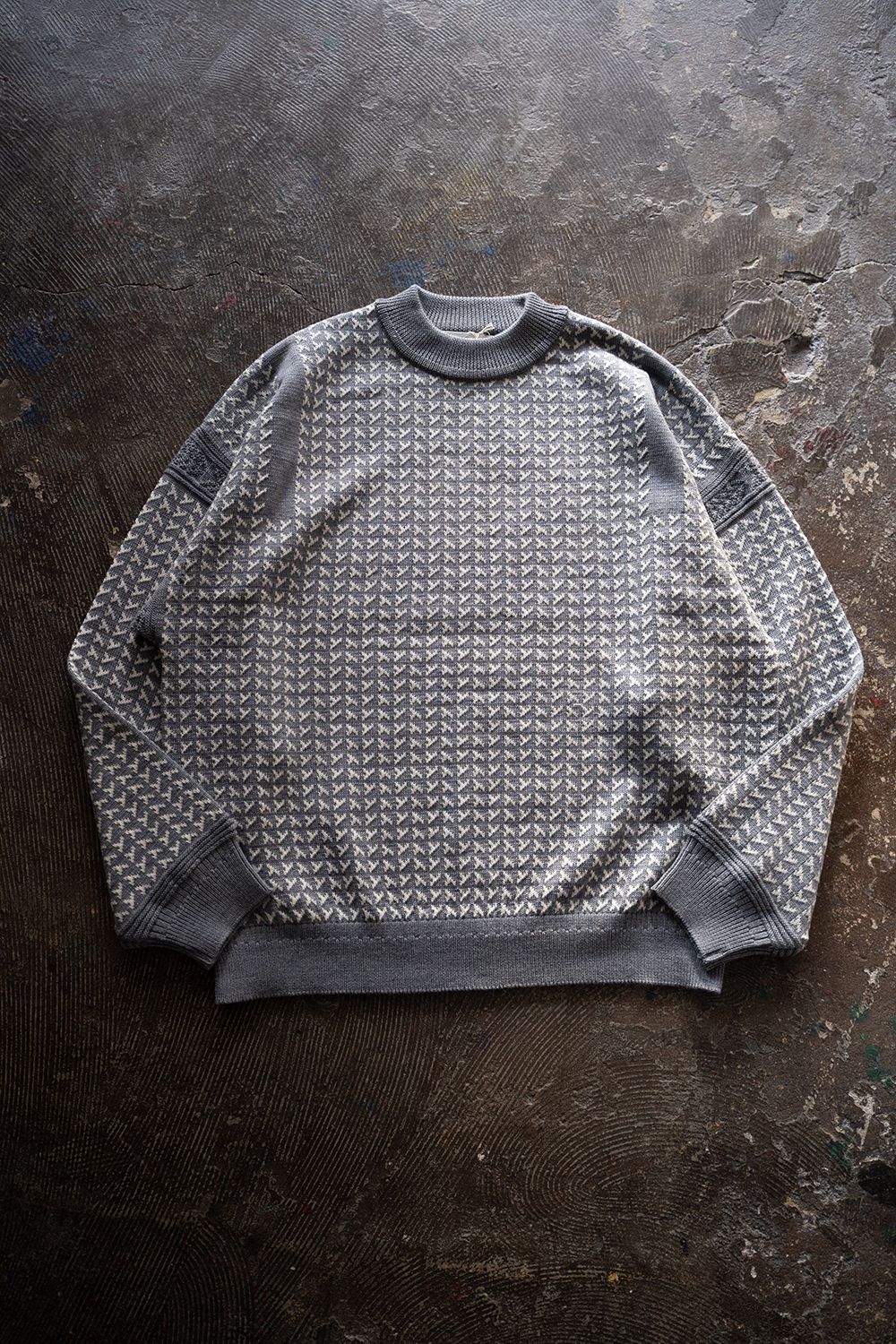 YASHIKI - 【ラスト1点】【24AW】Shinsetsu Knit(BLACK) | Salty