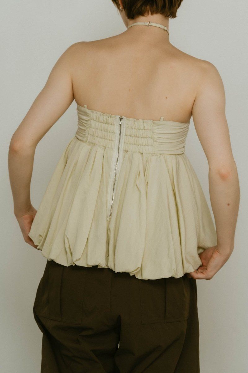 Knuth Marf - 2way peplum tops / 2ウェイ ペプラムトップス (ミント