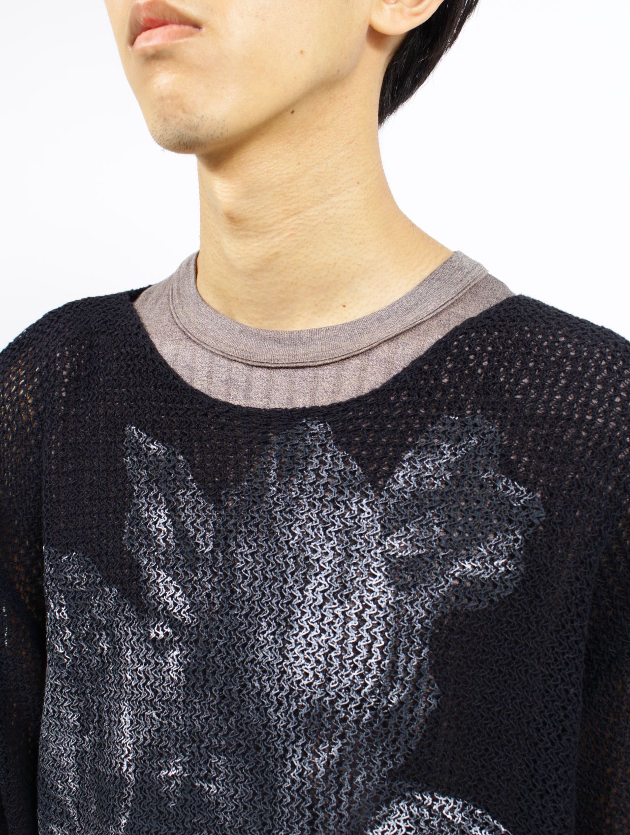 TAAKK - 【25AW】フラワープリント ニット / FLOWER PRINT KNIT