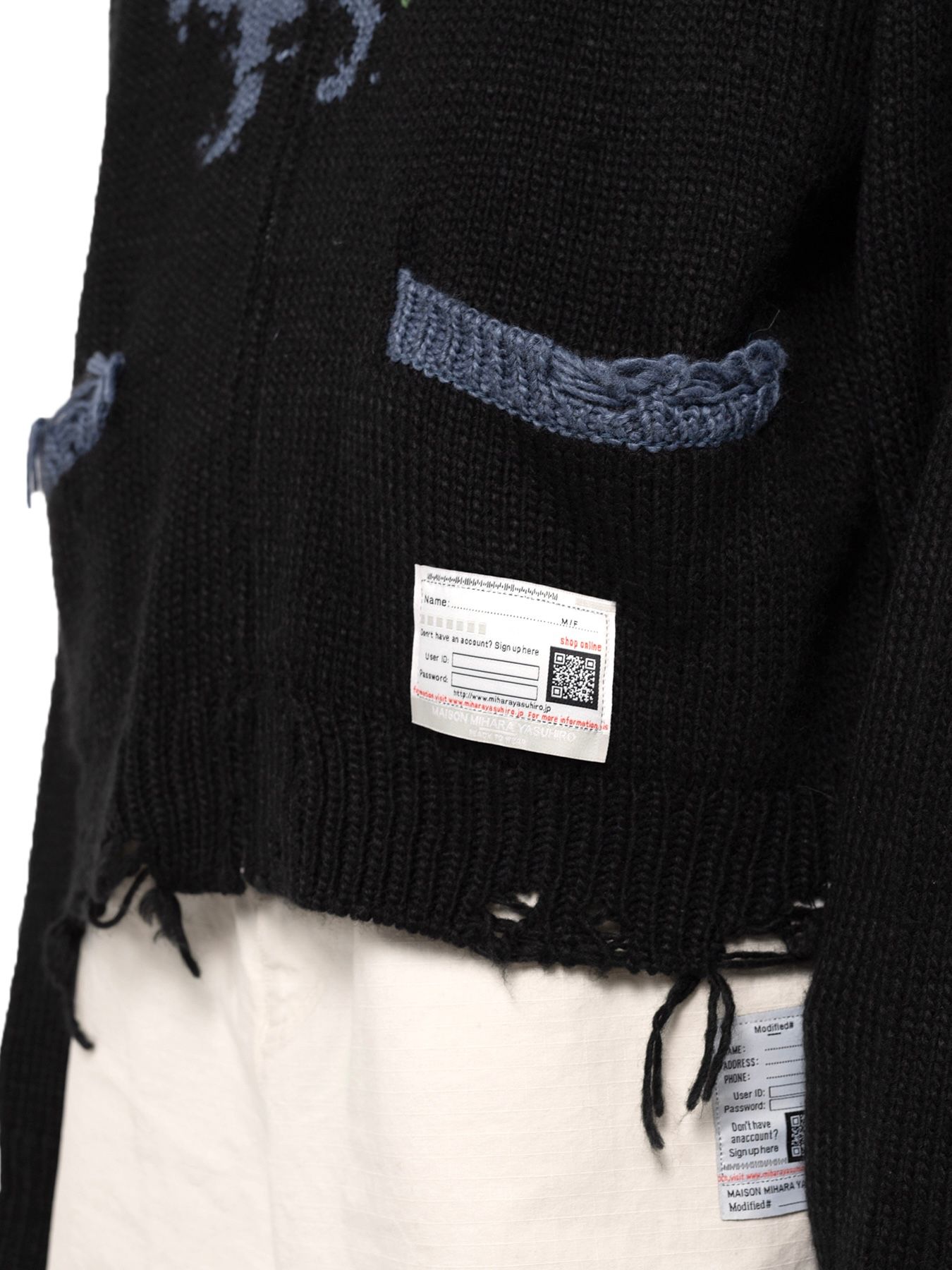 Maison MIHARA YASUHIRO - 【24AW】ダイナソー ニット カーディガン