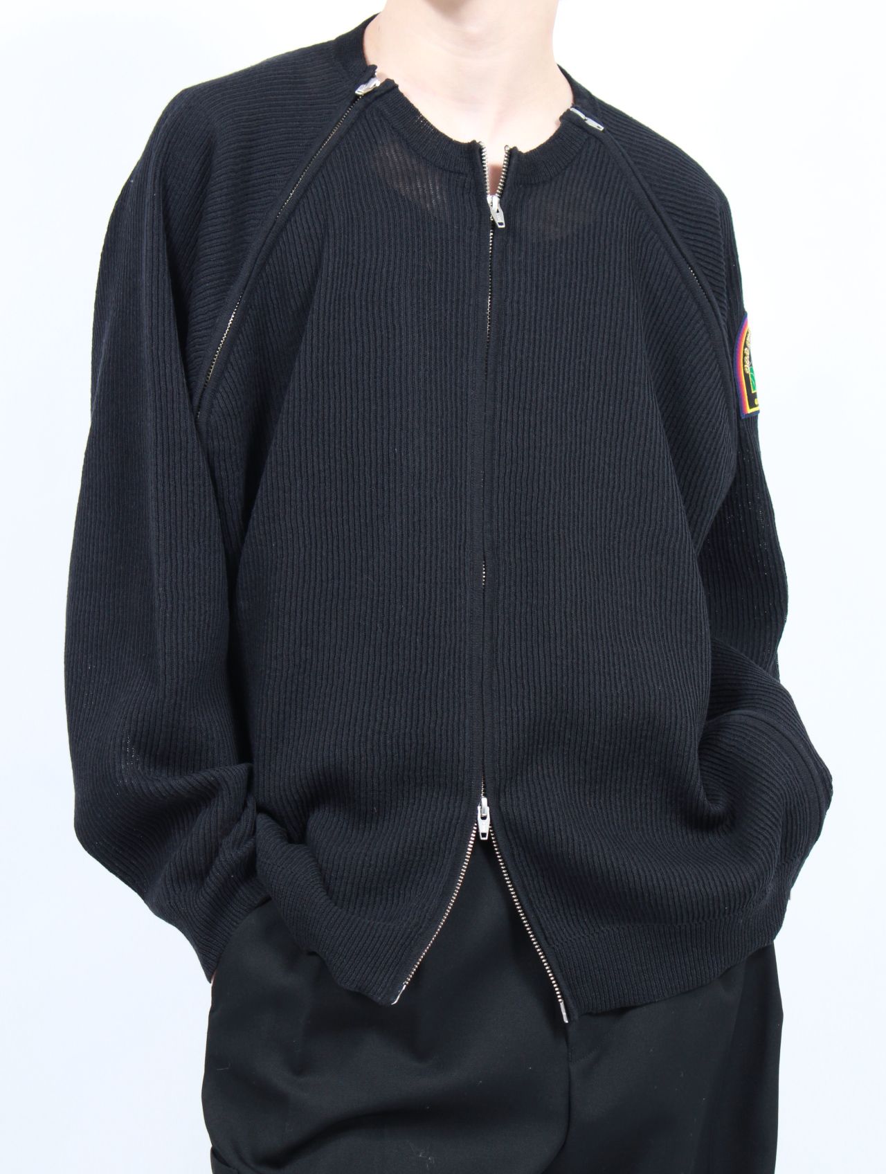 DAIRIKU - 【25SS】3 ジップ リネン ドライバーズ ニット / 3-ZIP