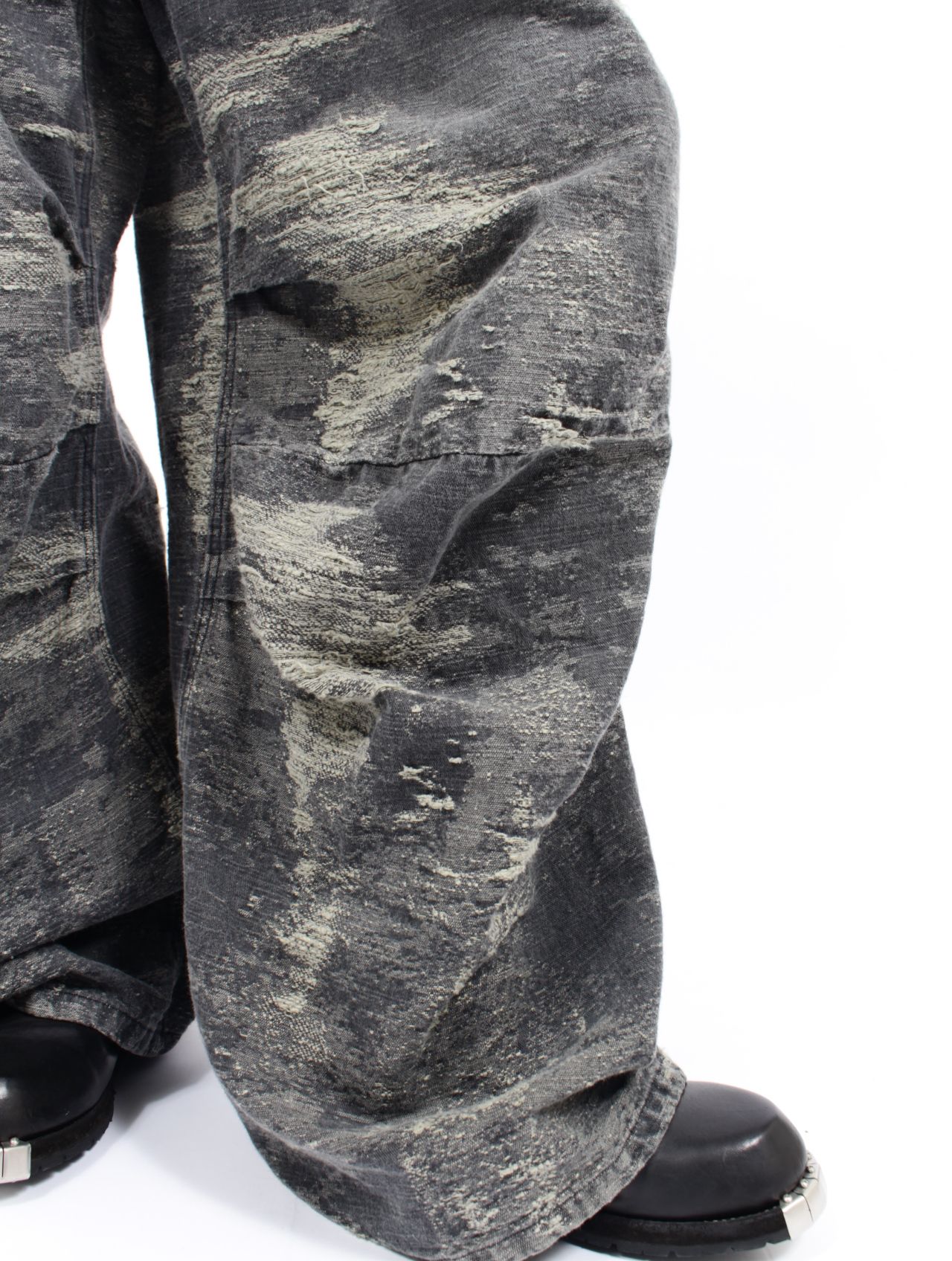 TAAKK - 【25AW】デニム デザイン トラウザーズ ワイドパンツ / DESIGN