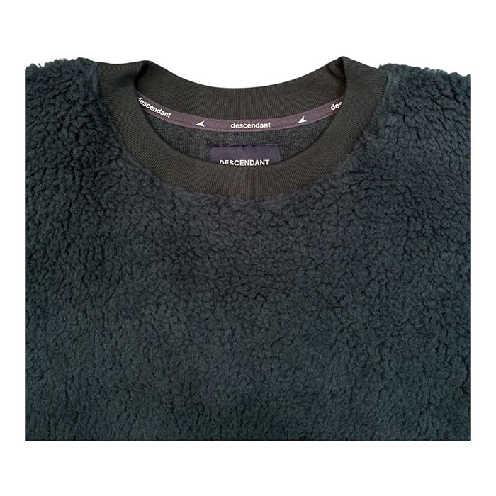 DESCENDANT - HORIZON FLEECE CREW NECK / GREEN | Stripe Online Store