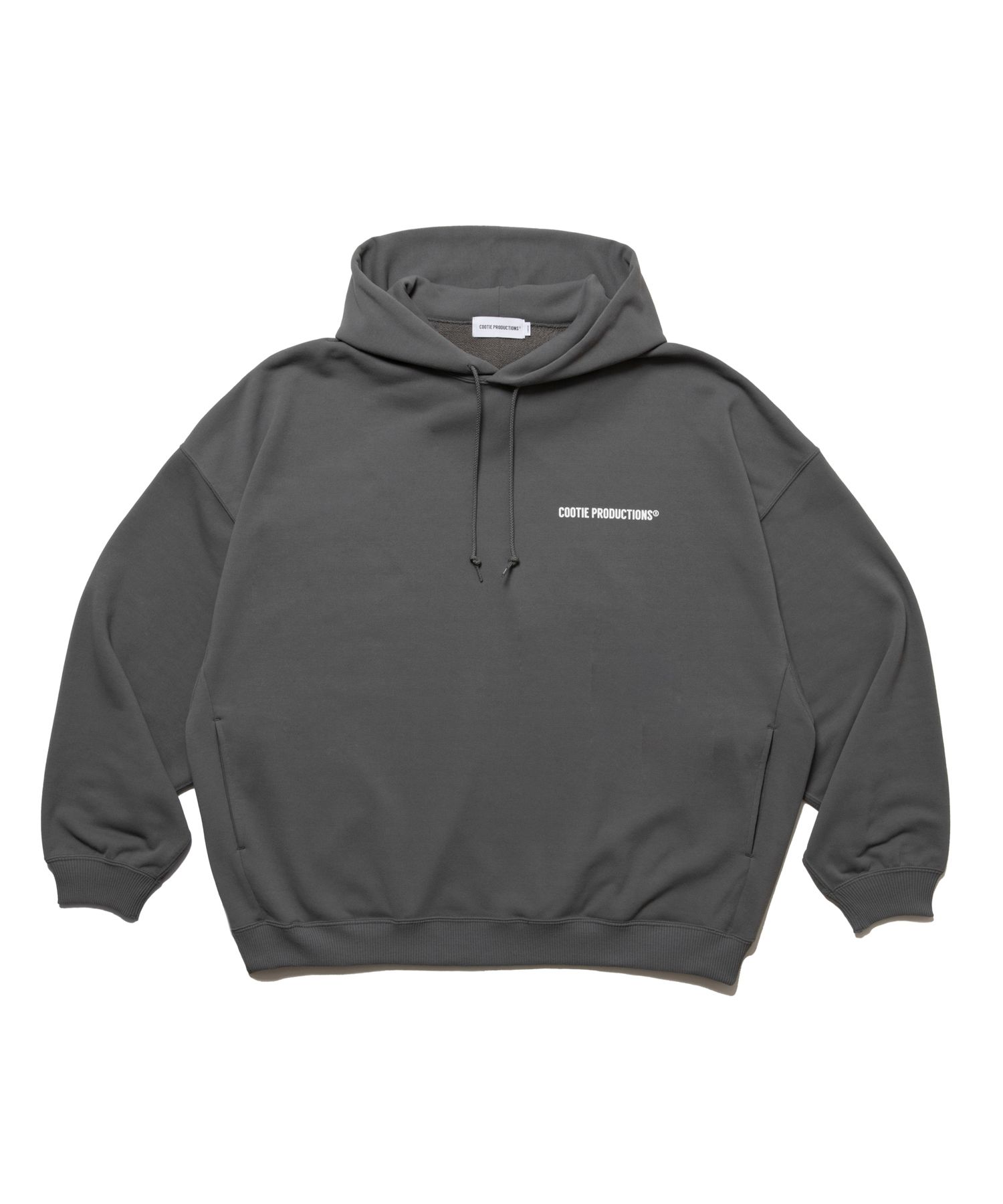 COOTIE PRODUCTIONS - Dry Tech Oversized Sweat Hoodie / GRAY