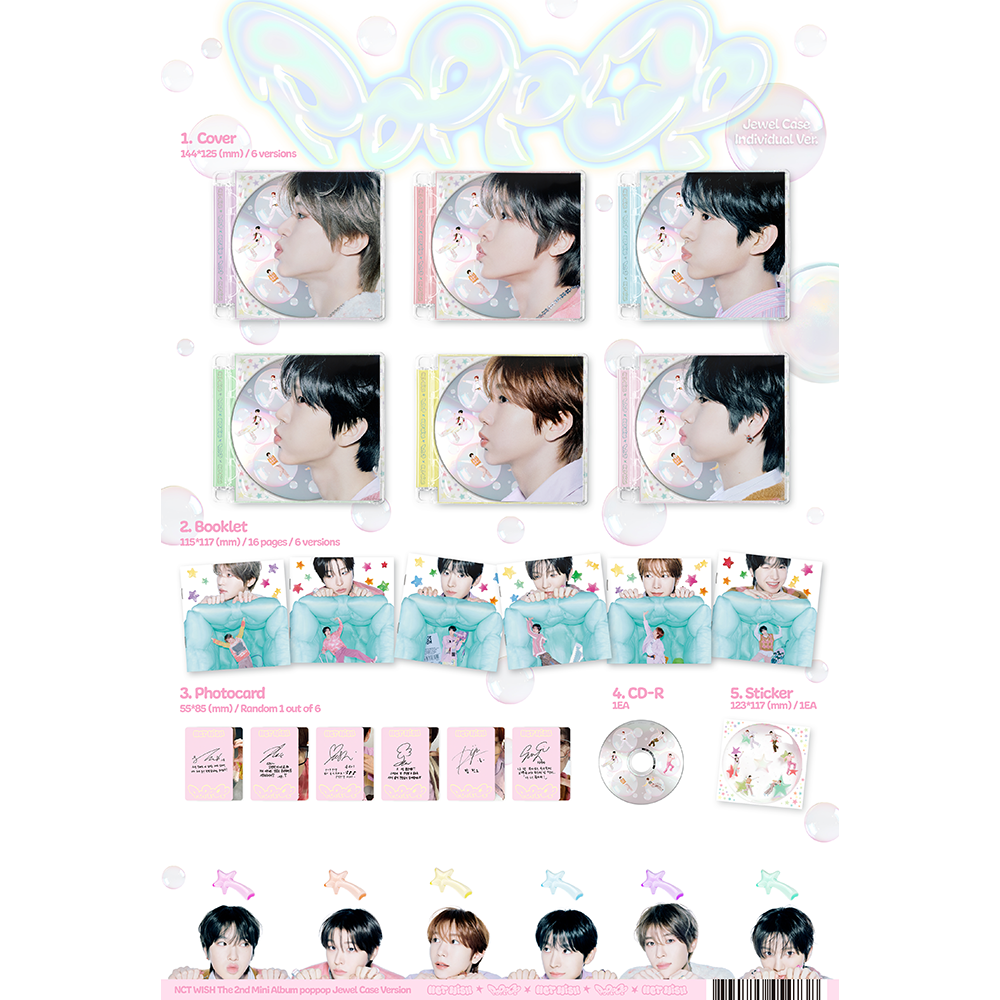 2025.4.14 On Sale NCT WISH The 2nd Mini Album 「poppop」｜mu-mo SHOP