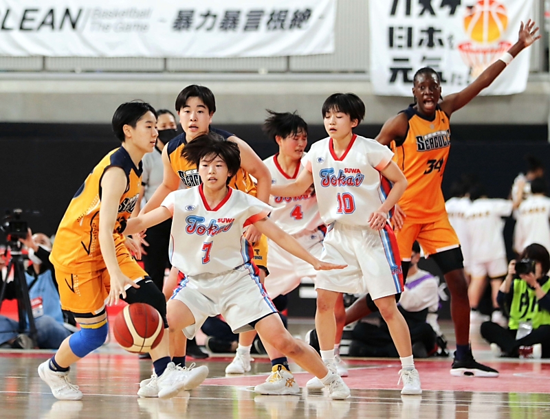 全国高校バスケ 東海大諏訪女子 4強に肉薄も 東海大福岡に敗れる