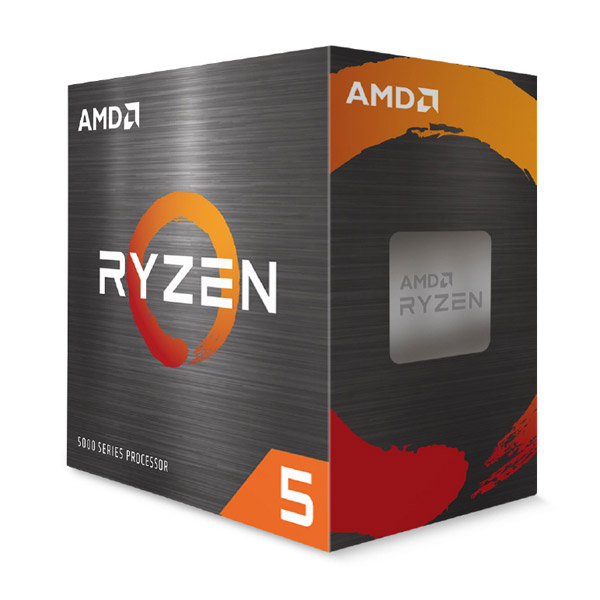 CPU〕AMD Ryzen 5 5600X With Wraith Stealth Cooler （Zen3） 100