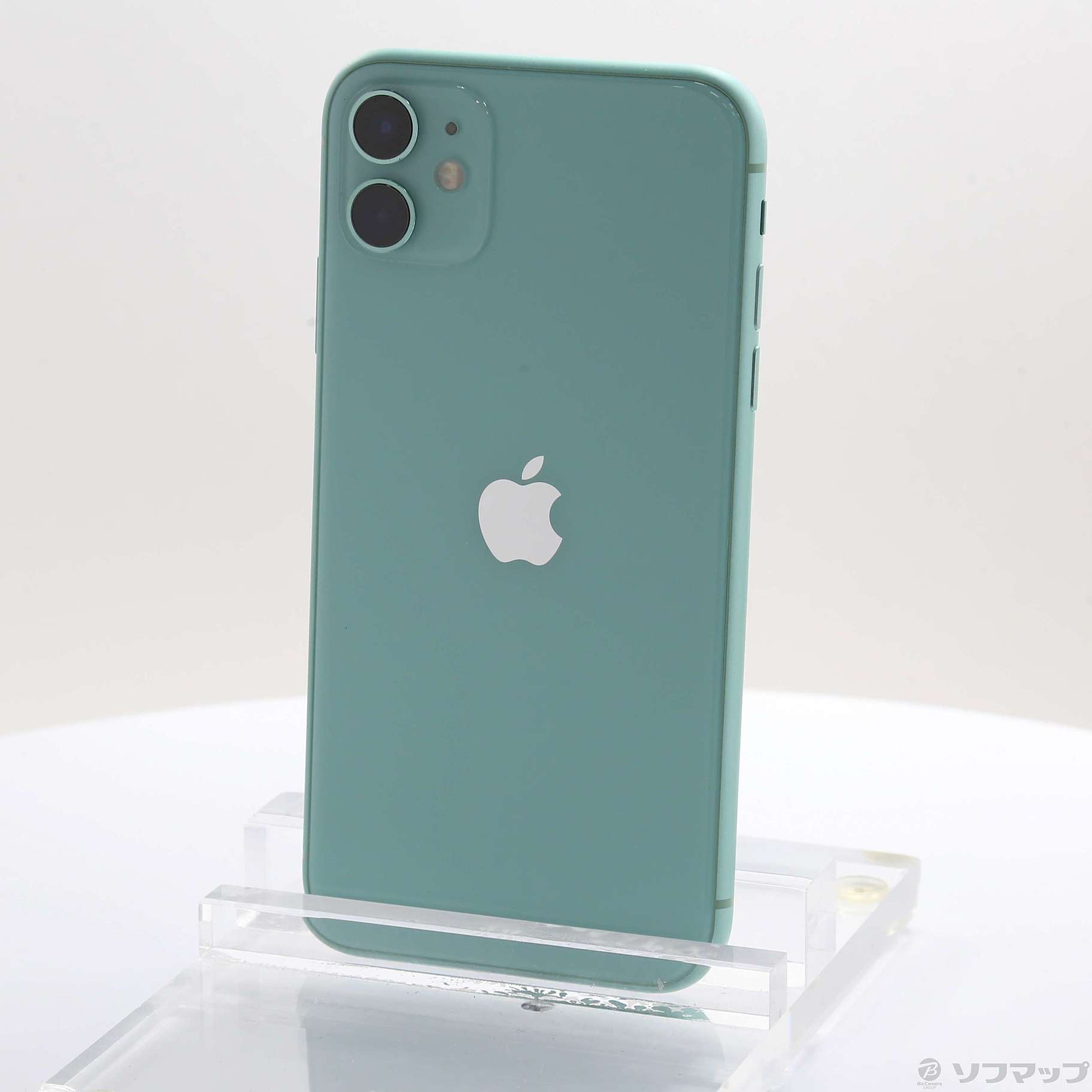 中古】セール対象品 iPhone11 64GB グリーン MWLY2J／A SIMフリー