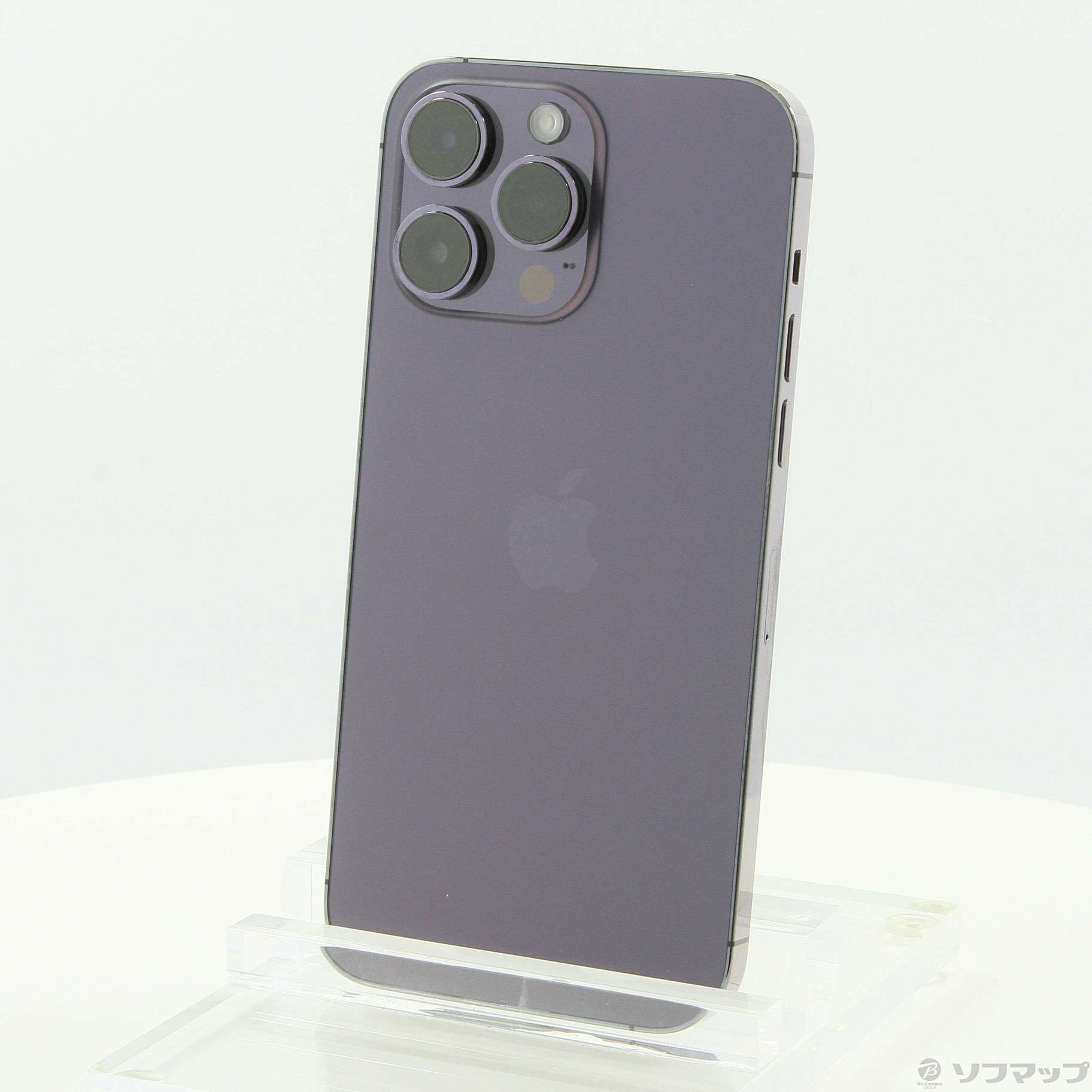中古】iPhone14 Pro Max 512GB ディープパープル MQ9J3J／A SIMフリー