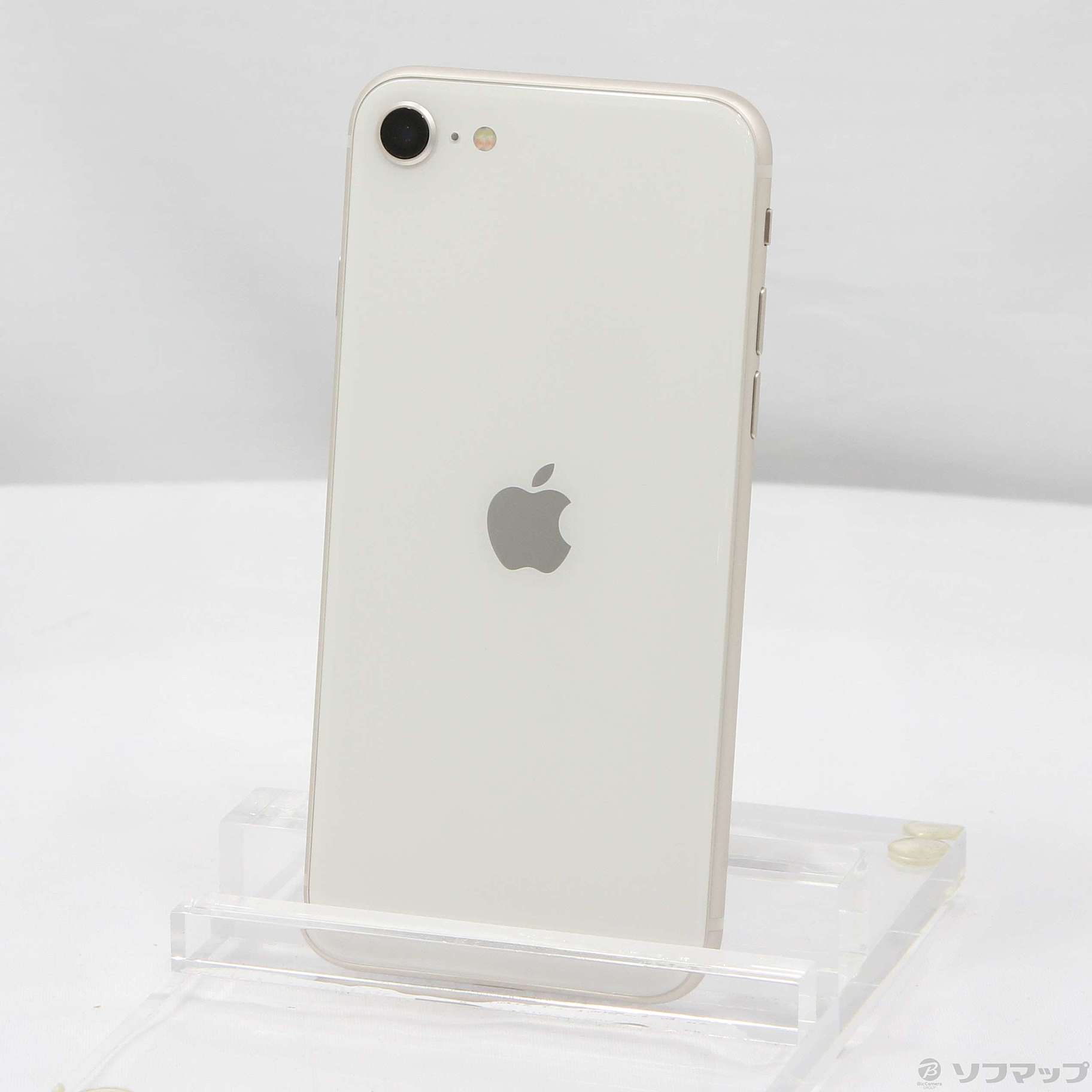 中古】〔展示品〕 iPhone SE 第3世代 64GB スターライト 3K433J／A SIM