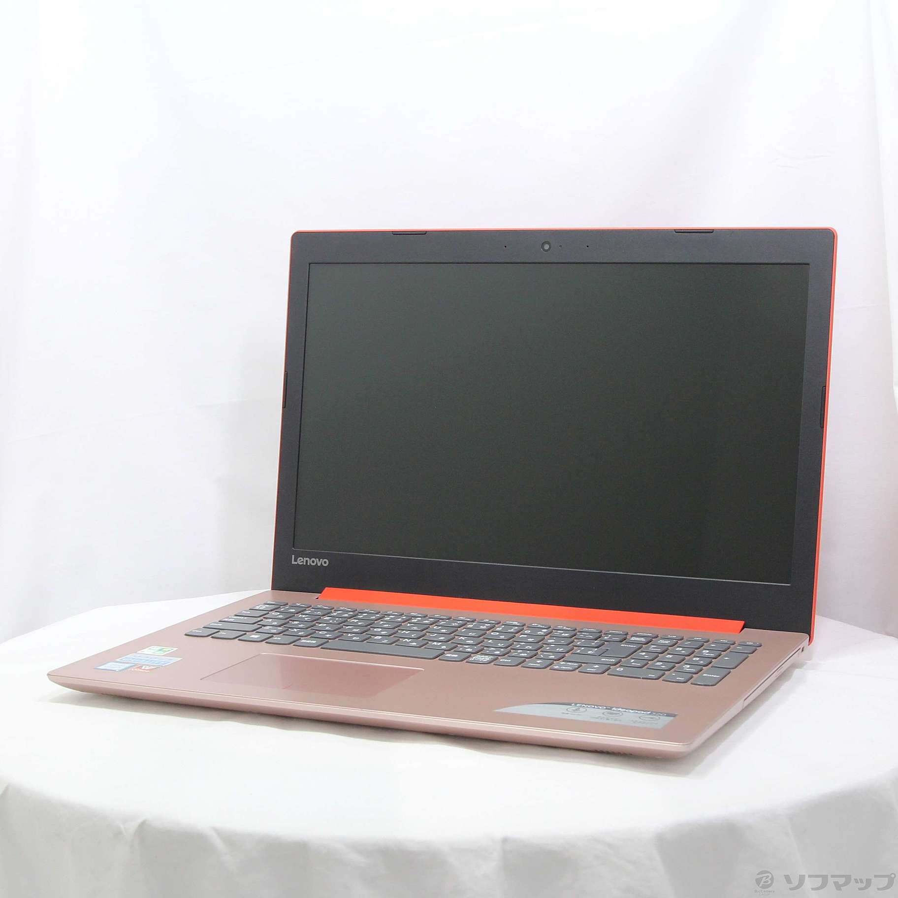 中古】格安安心パソコン ideapad 320 80XH00KFJP コーラルレッド