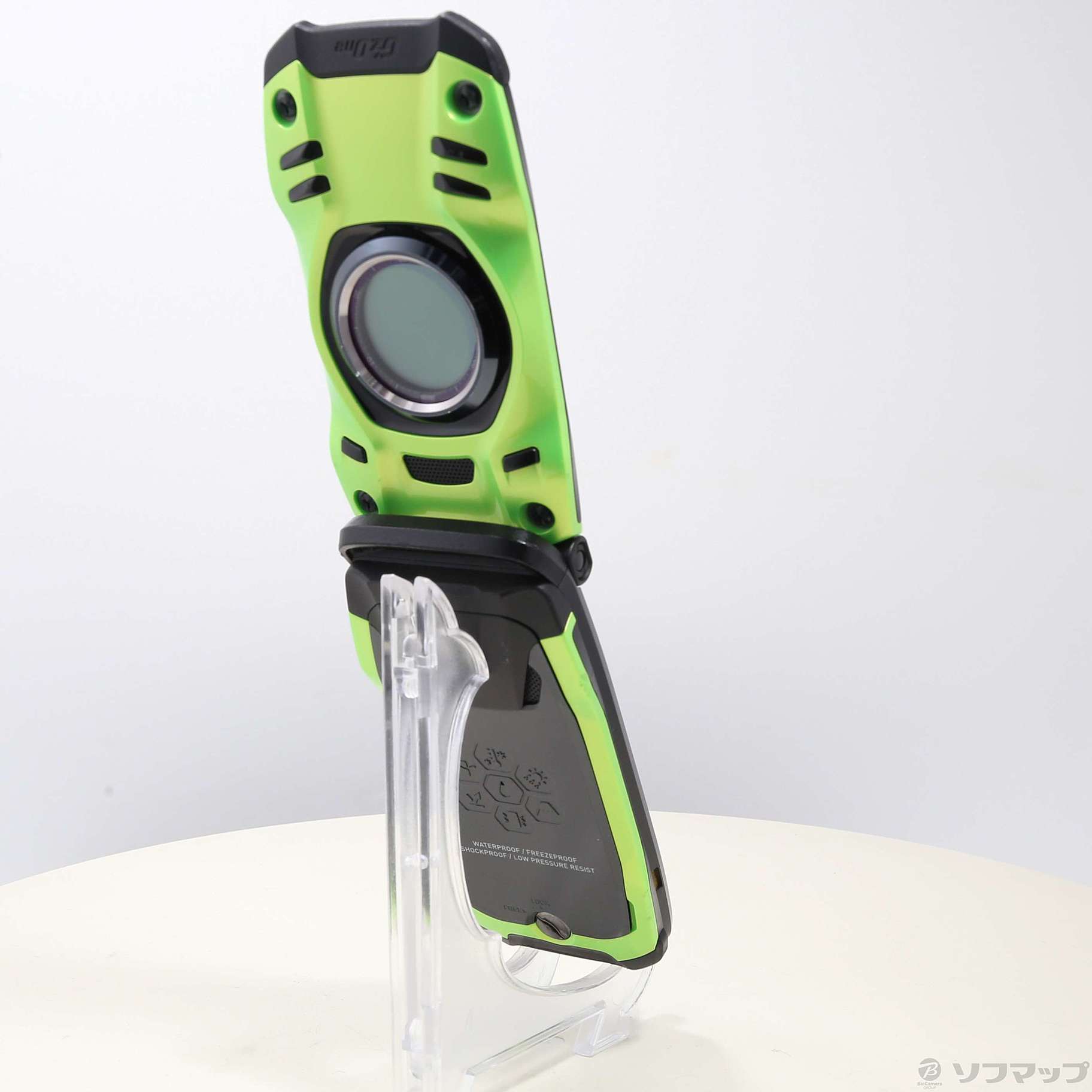 中古】GzOne TYPE-XX KYY31 リキッドグリーン au SIMフリー