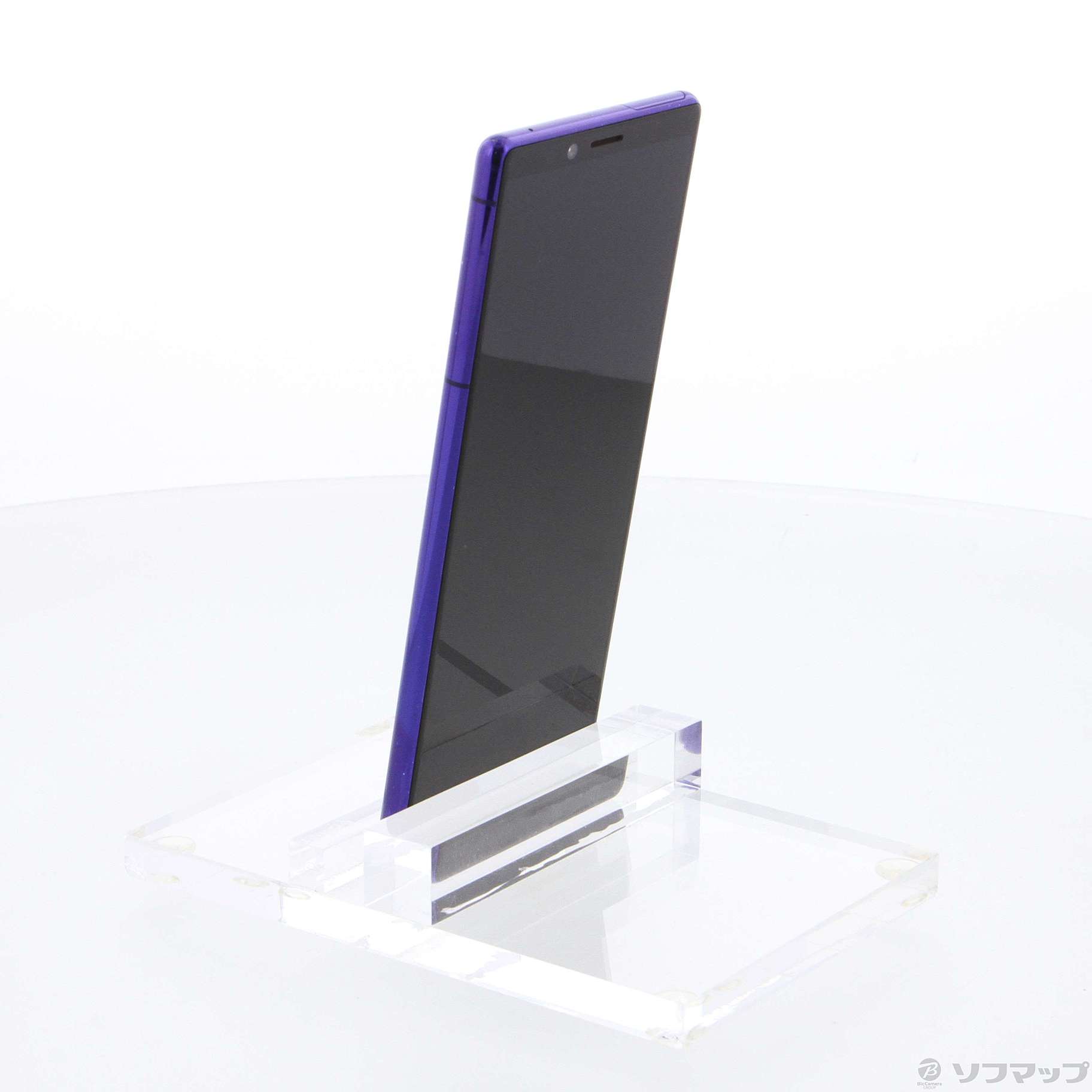 中古】Xperia 1 64GB パープル SO-03L docomoロック解除SIMフリー