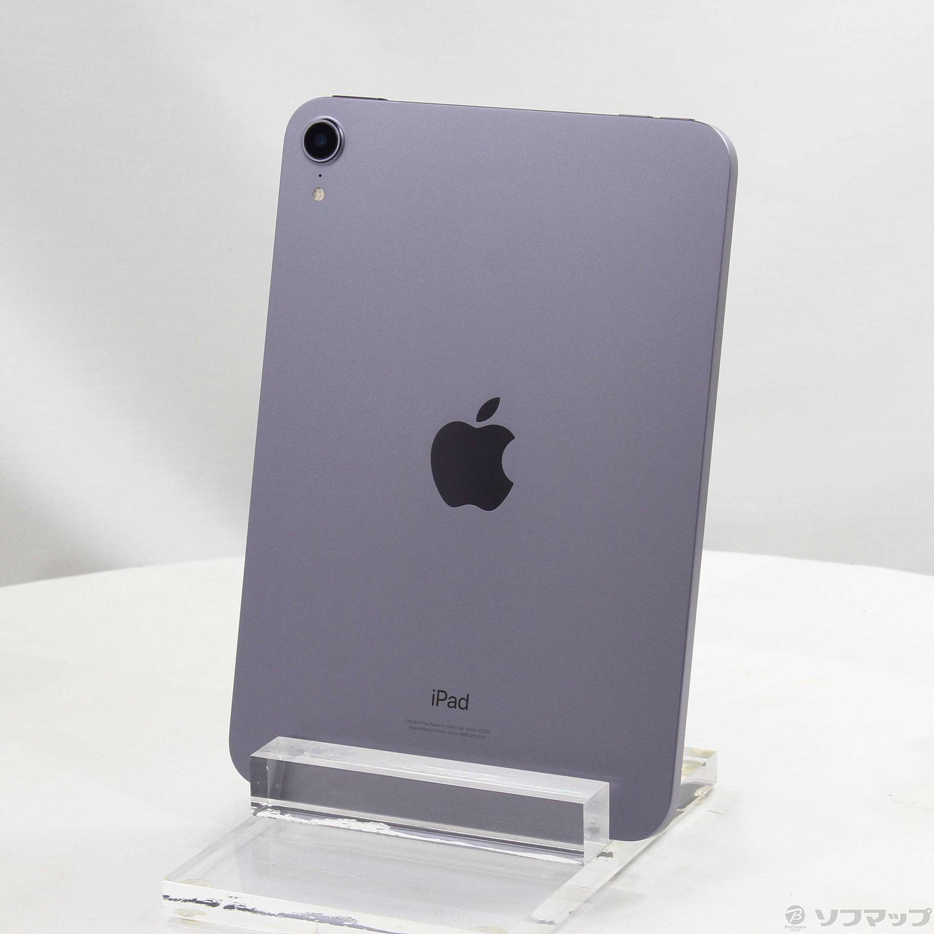 中古】iPad mini 第6世代 64GB パープル MK7R3J／A Wi-Fi