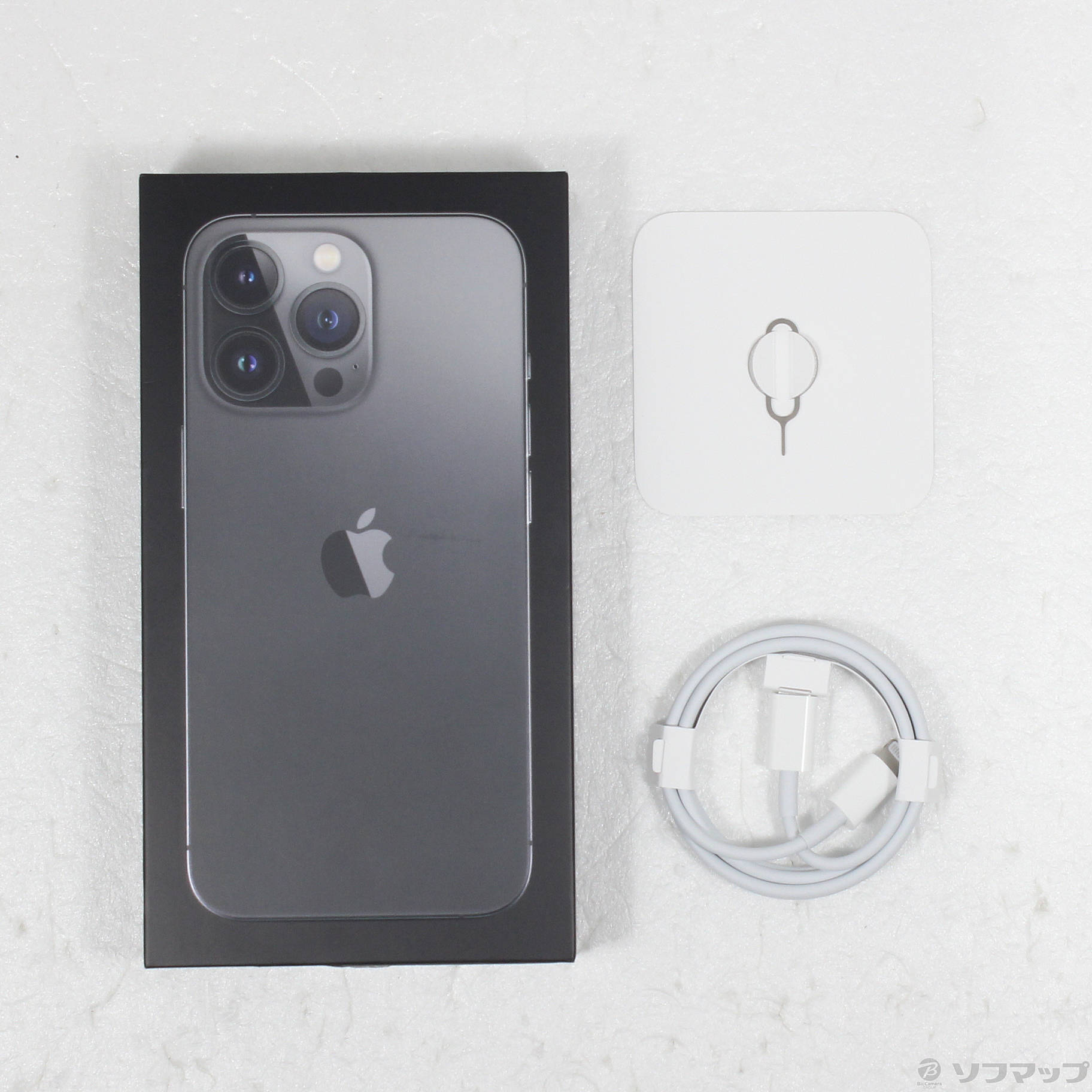 中古】セール対象品 iPhone13 Pro 256GB グラファイト MLUN3J／A SIM