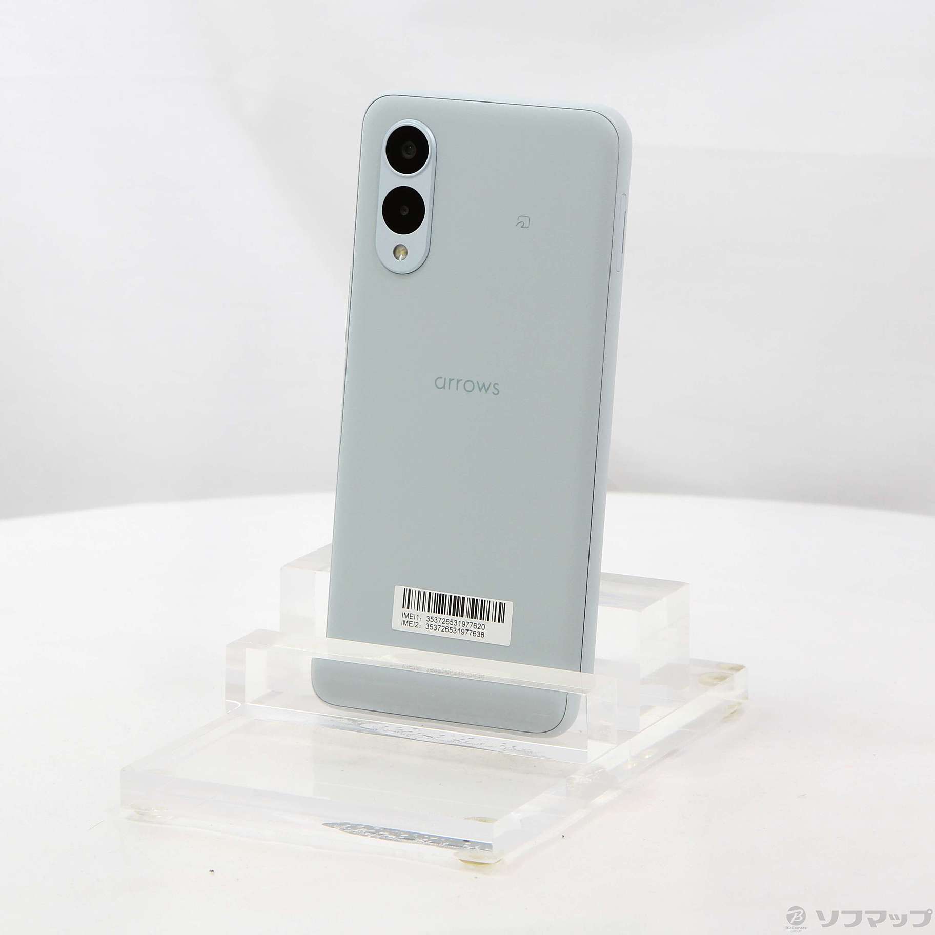 中古】arrows We2 64GB ライトブルー FCG02 au SIMフリー