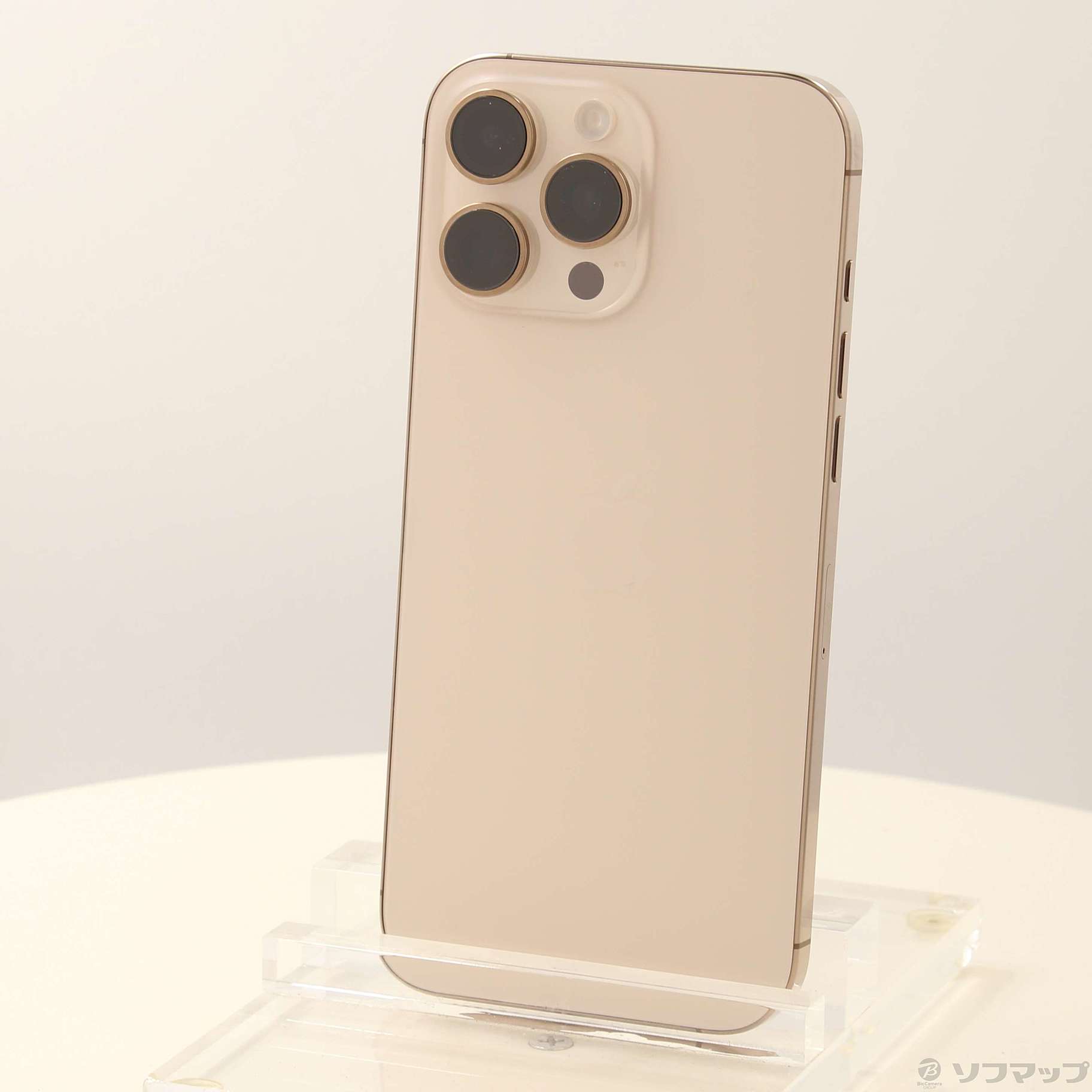 中古】iPhone16 Pro Max 256GB デザートチタニウム MYWJ3J／A SIM