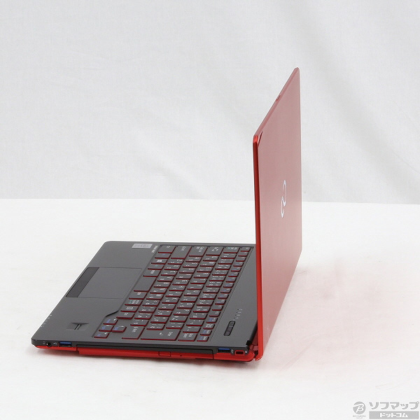 中古】LIFEBOOK SH90／T FMVS90TRD1 レッド 〔Windows 8.1