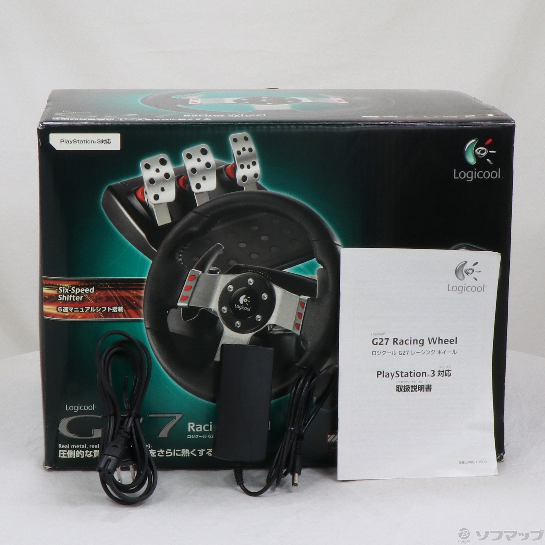 中古】PS3 ロジクールG27 レーシングホイール [2133031579943