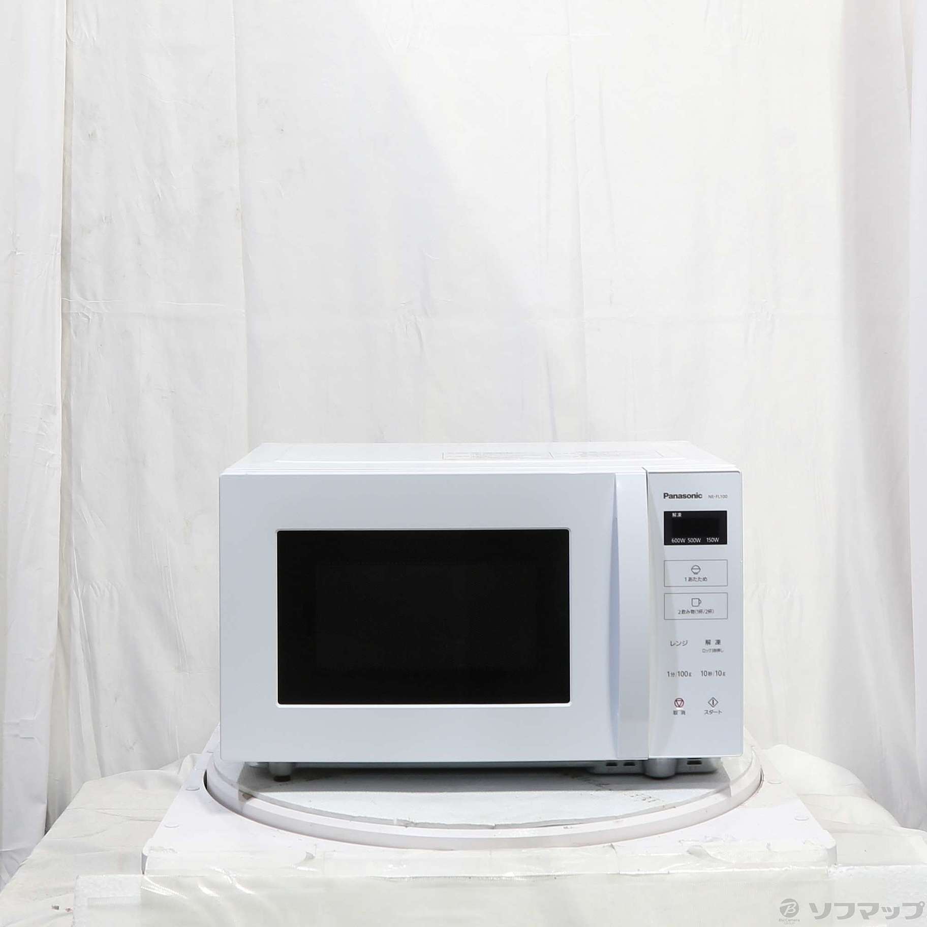 パナソニック 単機能レンジ ホワイト NE-FL100-W 22年製 電子レンジ
